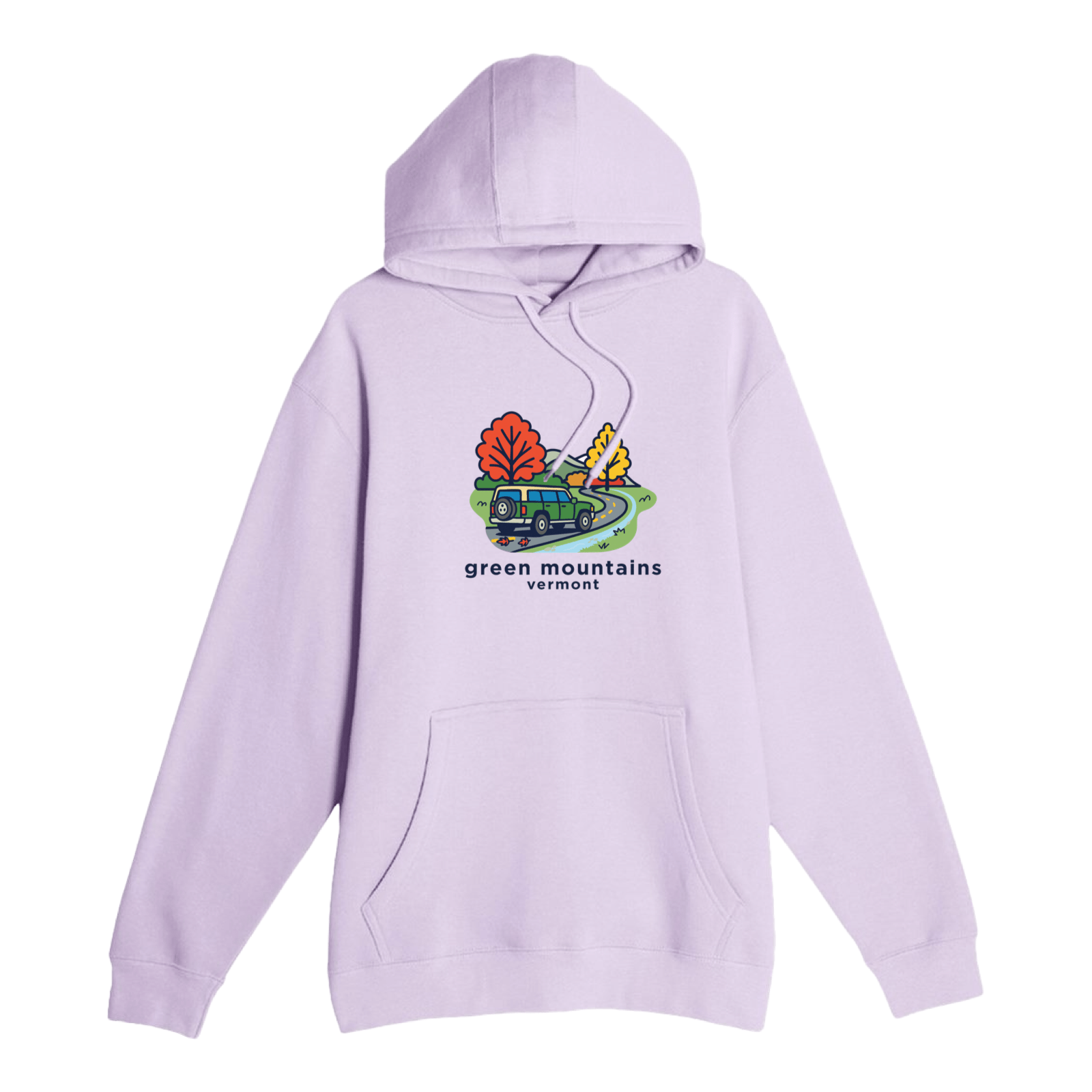 Cape Cod Clothing Company Green Mountains Mountain Drive Comfort Fleece Hoodie