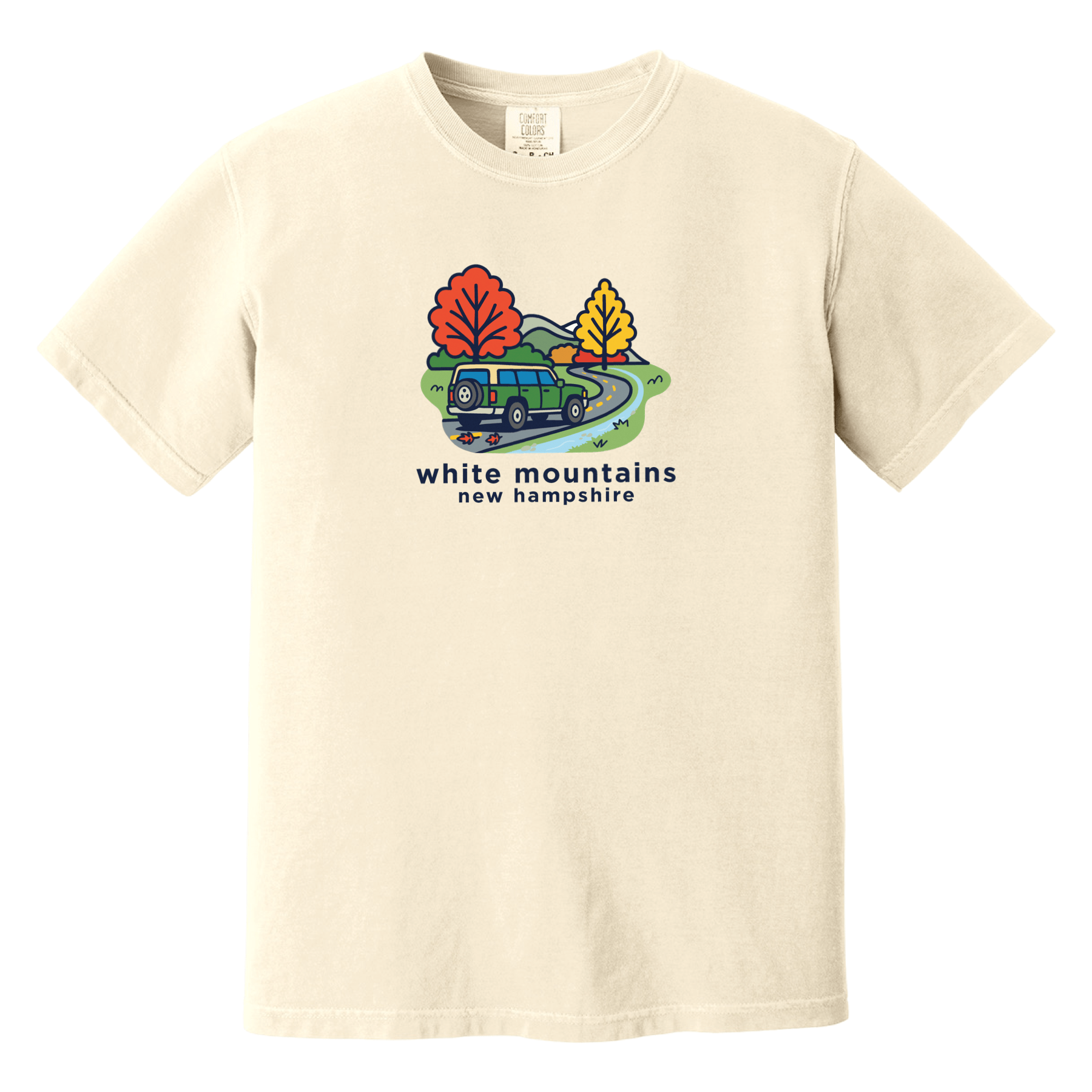 Cape Cod Clothing Company White Mountains Mountain Drive Comfort Colors T-Shirt