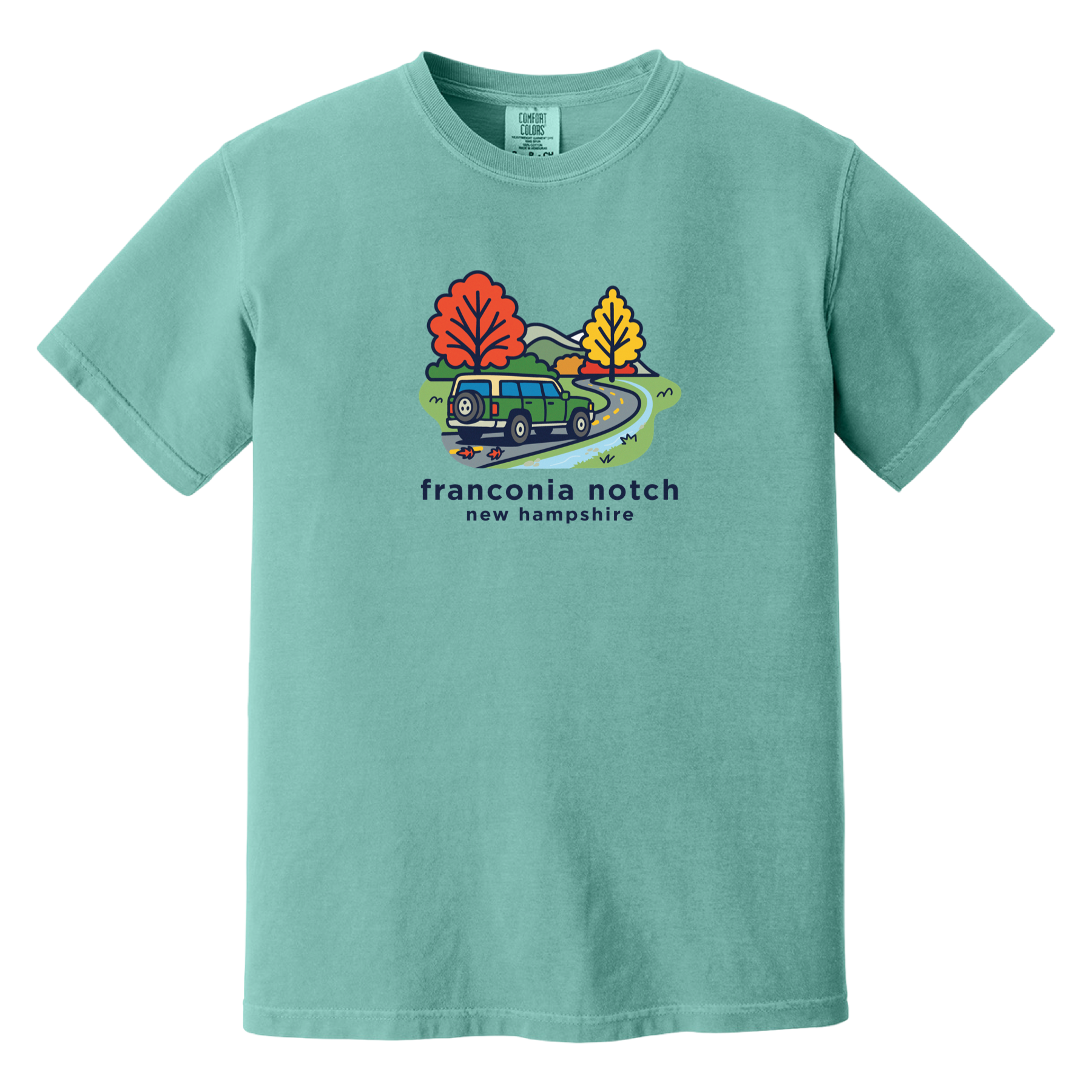 Franconia Notch Mountain Drive Comfort Colors T-Shirt