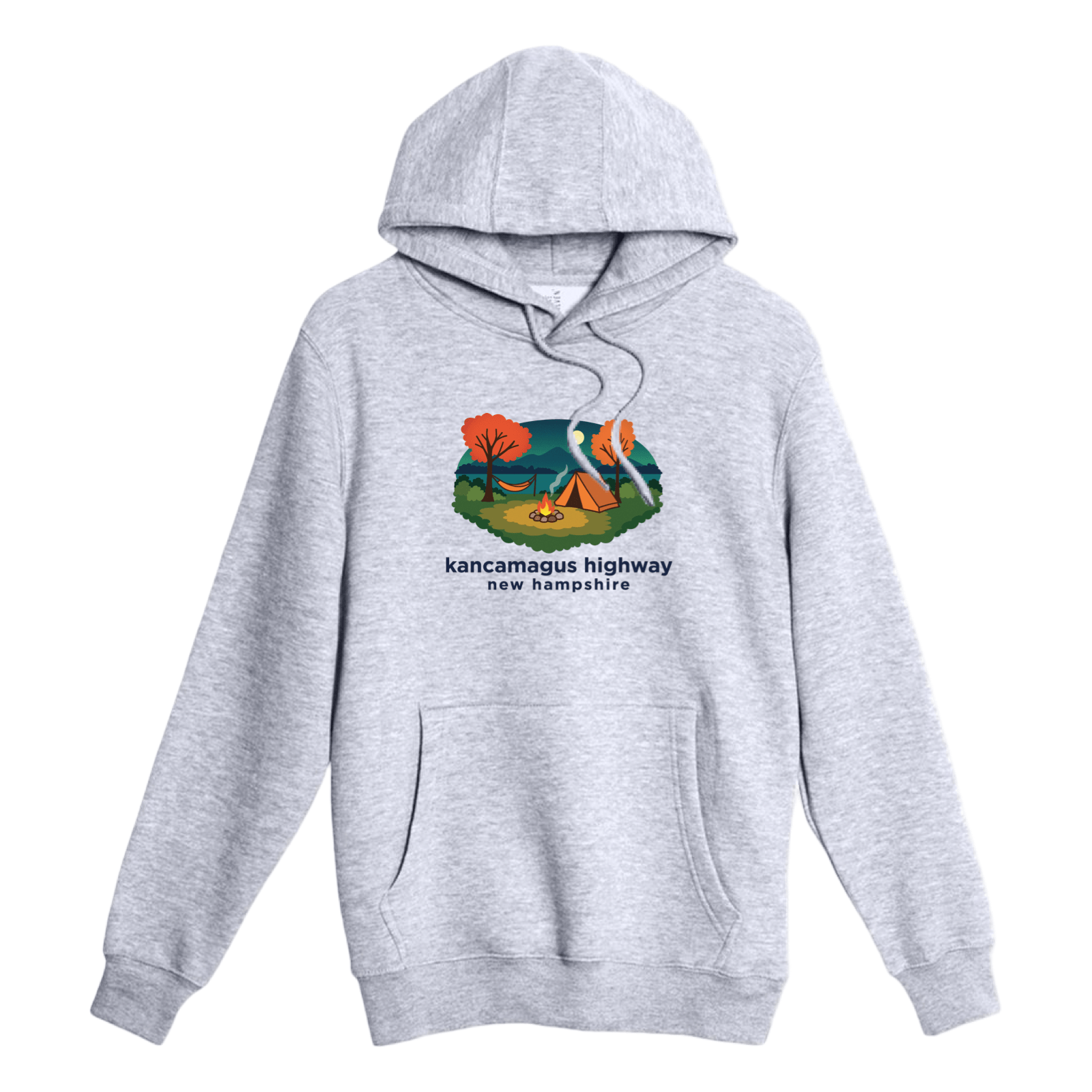 Cape Cod Clothing Company Kancamagus Highway Campfire Comfort Fleece Hoodie