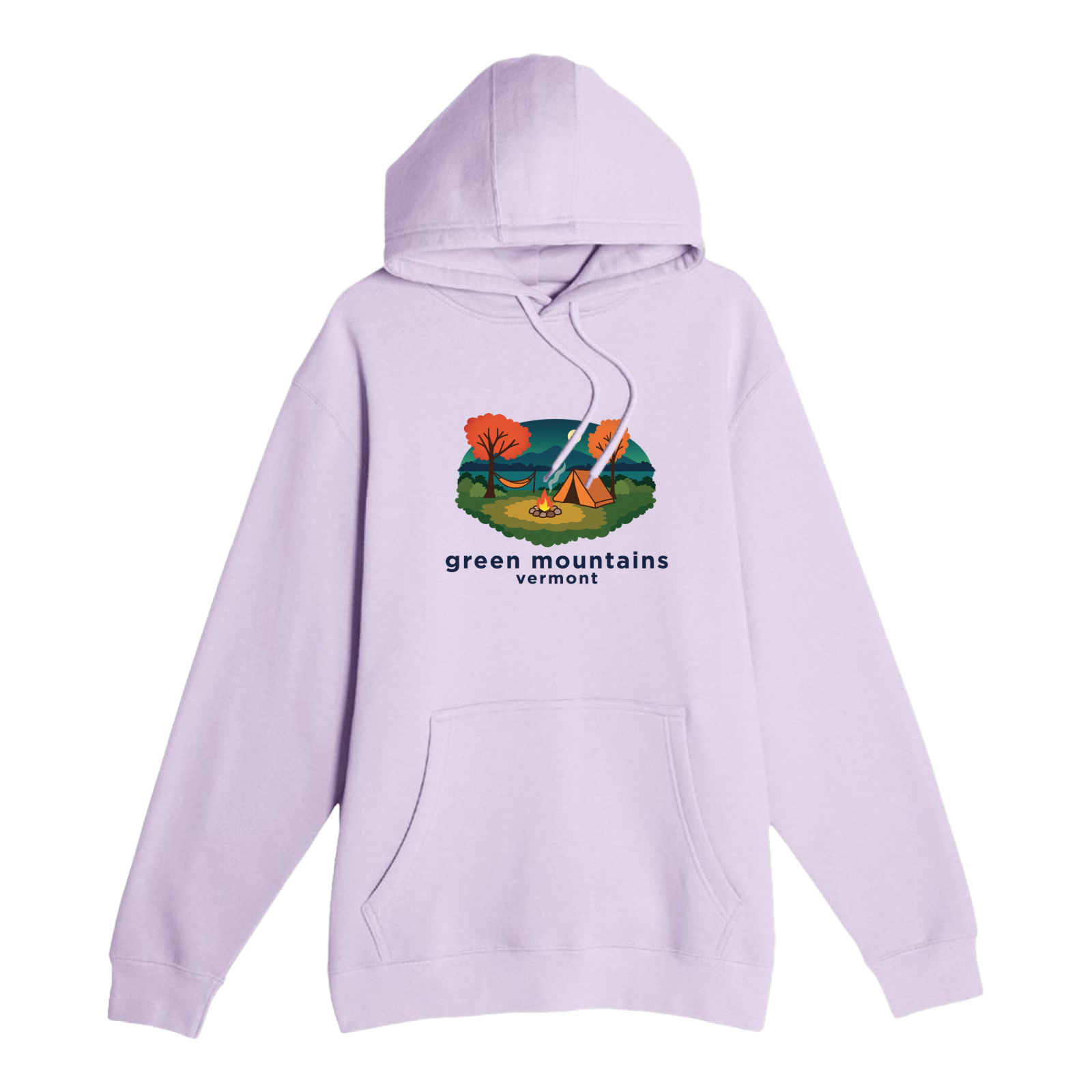 Green Mountains Campfire Comfort Fleece Hoodie