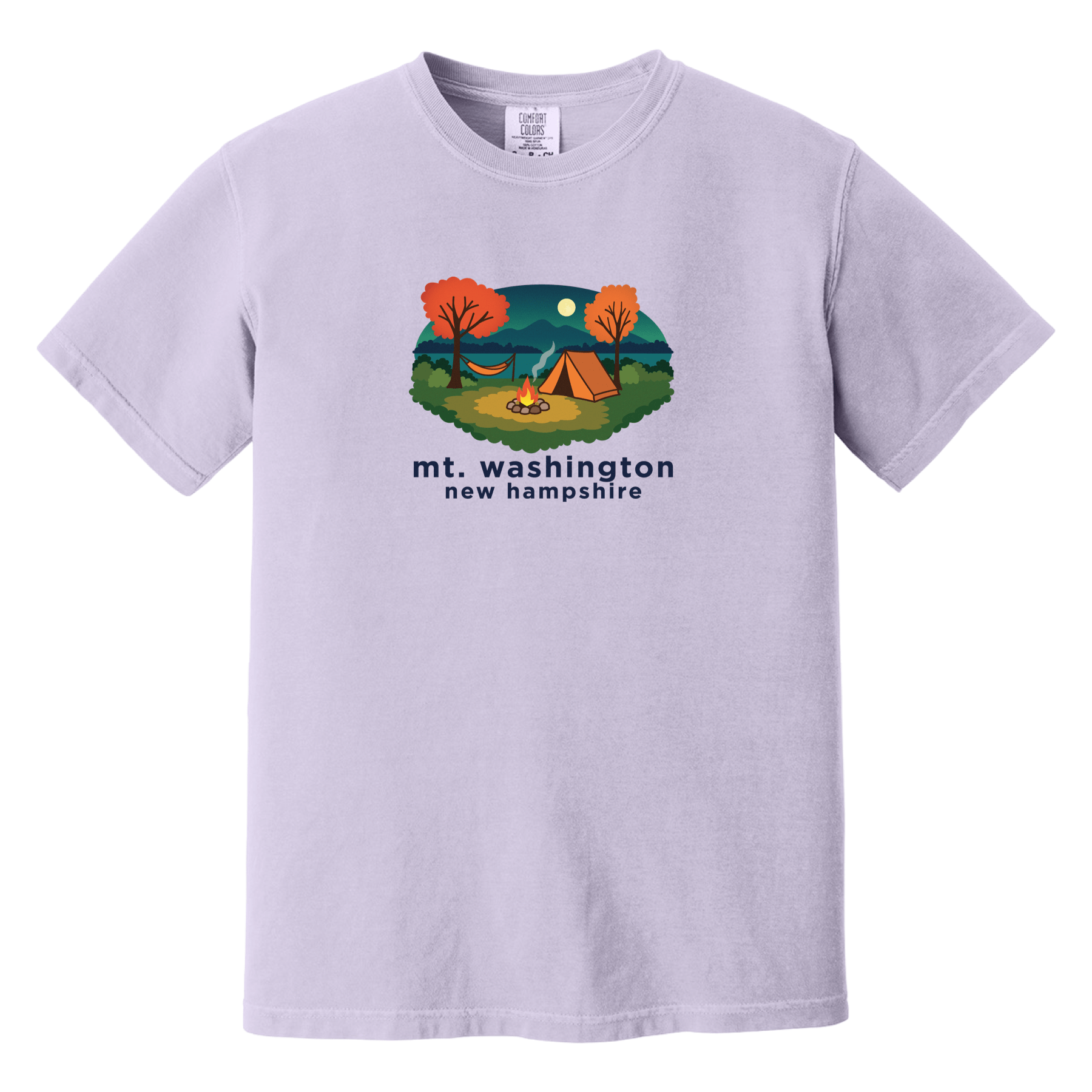 Cape Cod Clothing Company Mt. Washington Campfire Comfort Colors T-Shirt