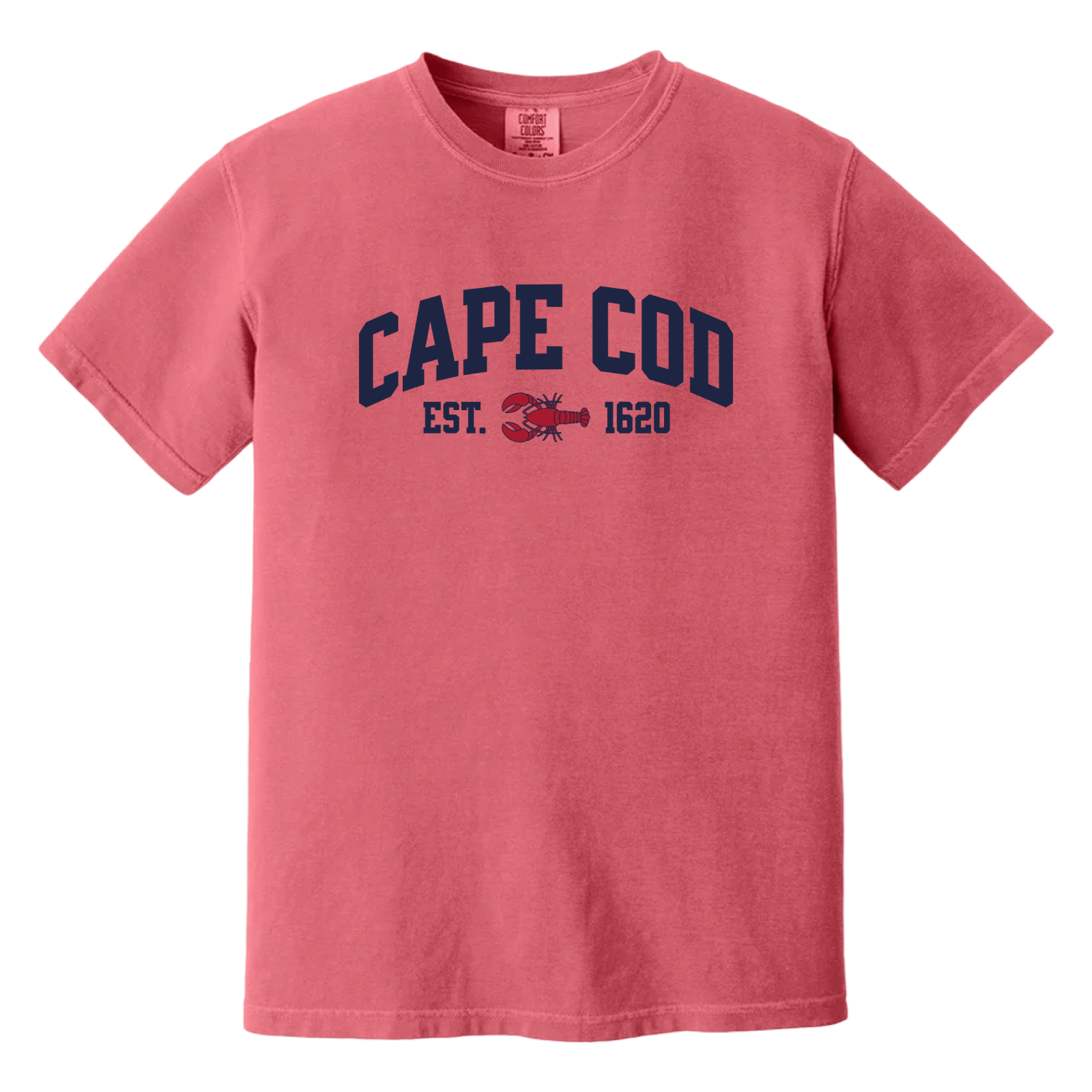 Cape Cod Clothing Company Cape Cod Lobster Comfort Colors T-Shirt - Watermelon