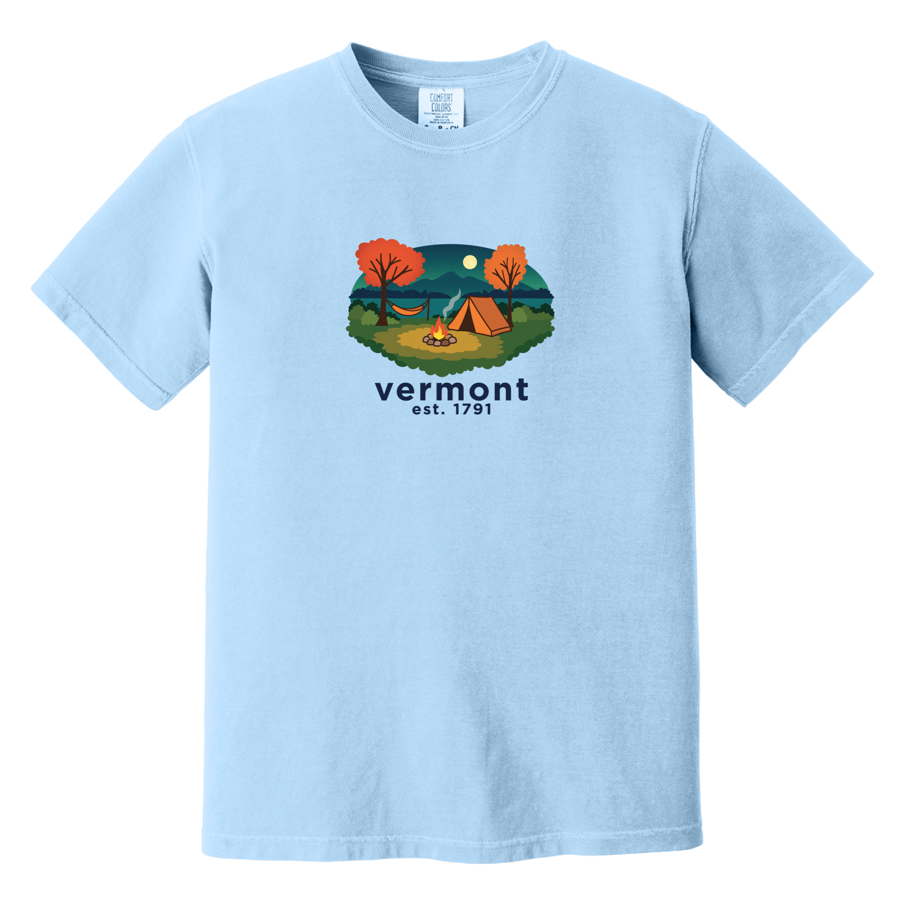 Cape Cod Clothing Company Vermont Campfire Comfort Colors T-Shirt