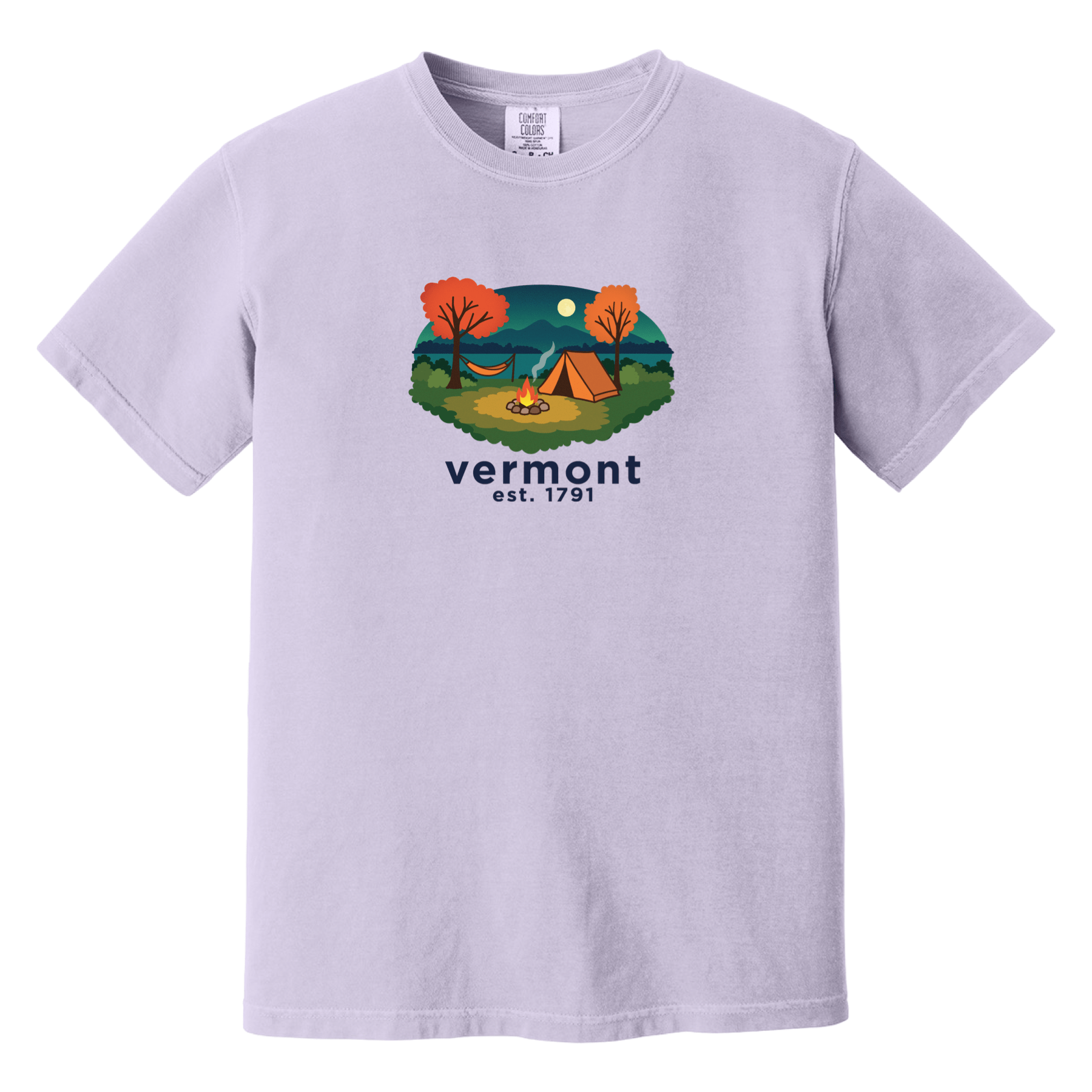 Cape Cod Clothing Company Vermont Campfire Comfort Colors T-Shirt