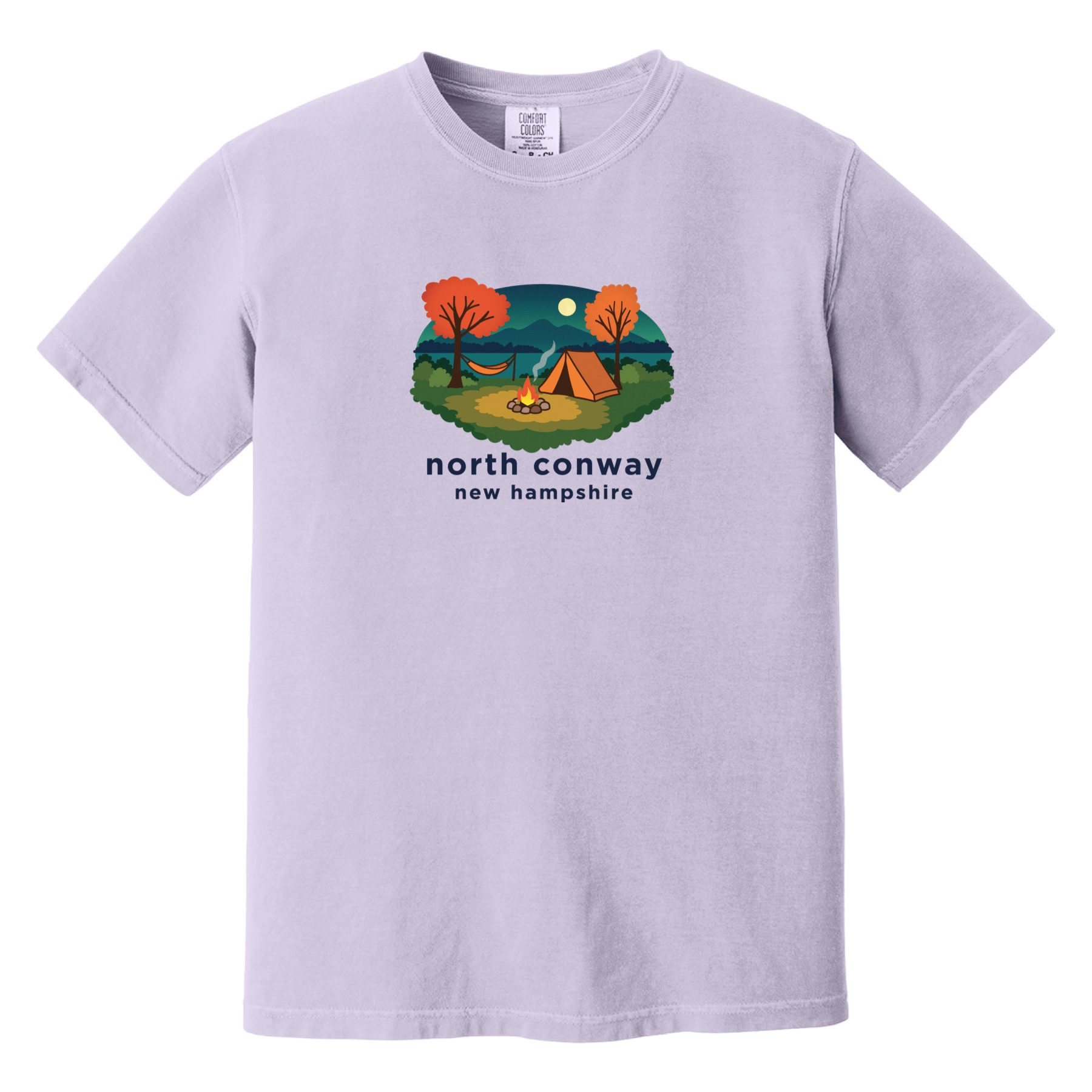 Cape Cod Clothing Company North Conway Campfire Comfort Colors T-Shirt