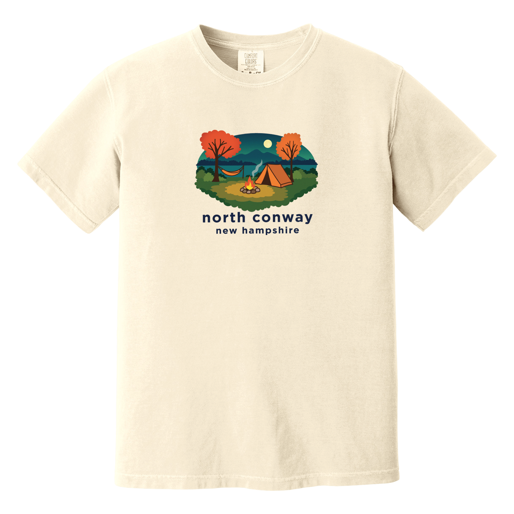 Cape Cod Clothing Company North Conway Campfire Comfort Colors T-Shirt