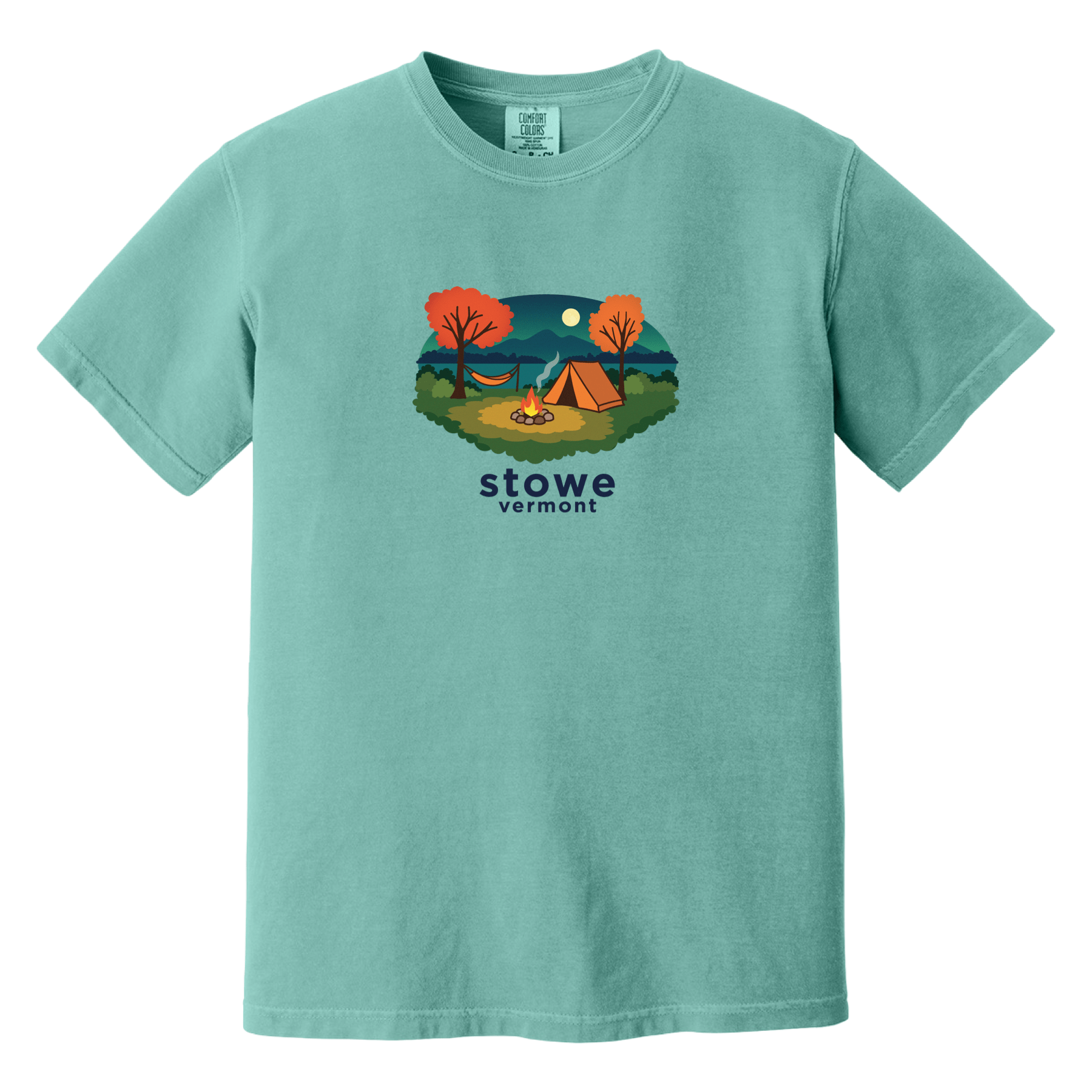 Cape Cod Clothing Company Stowe Campfire Comfort Colors T-Shirt