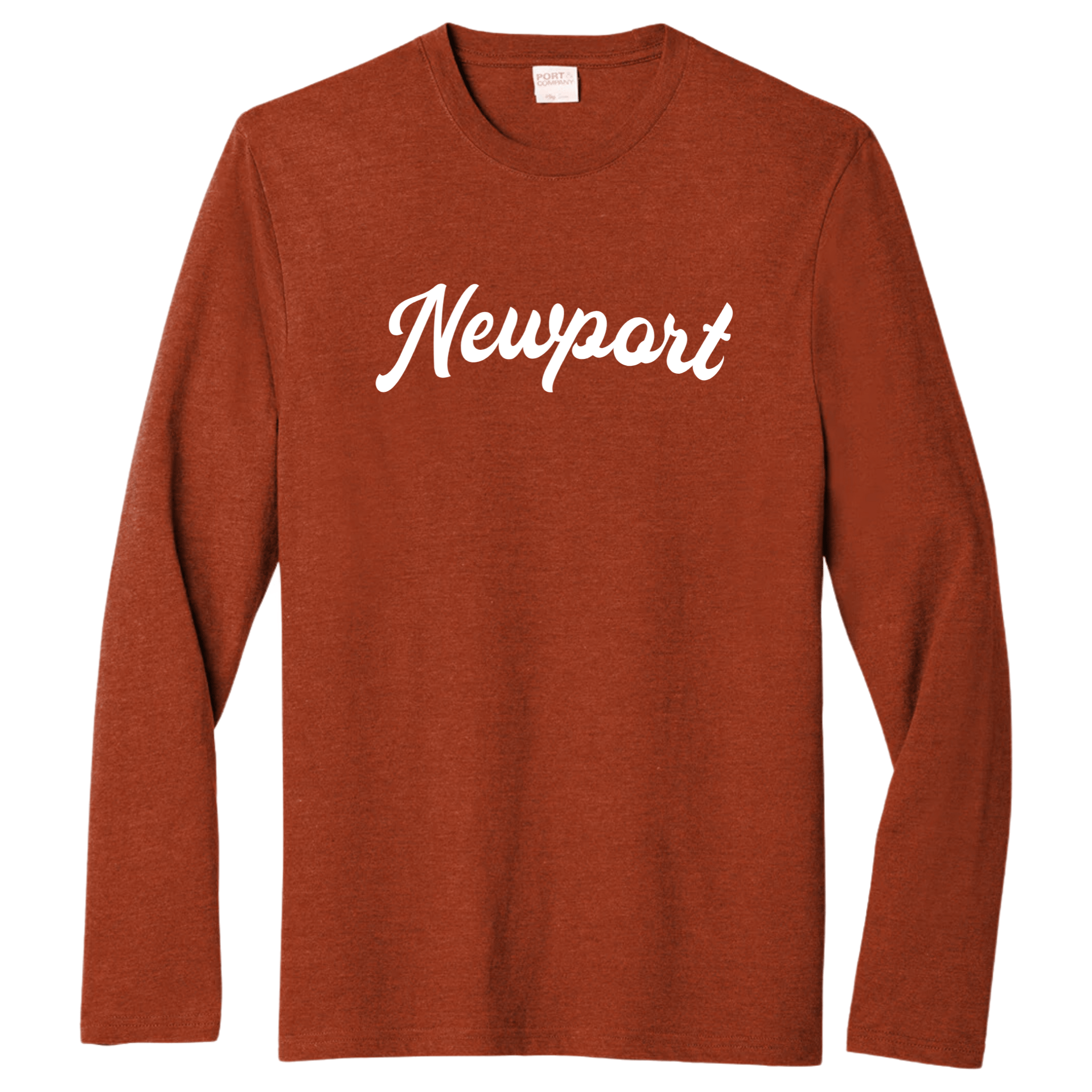Newport Fancy Essential Long Sleeve Tee, sedona