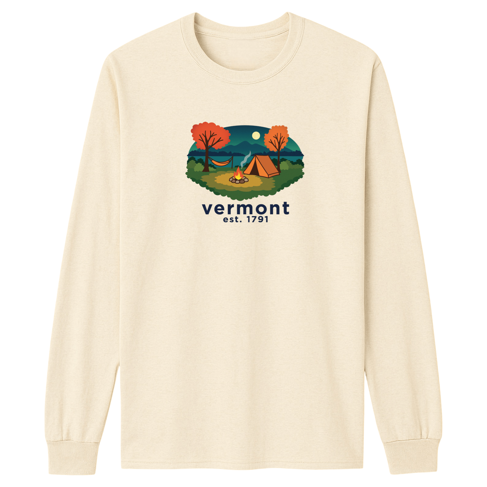 Cape Cod Clothing Company Vermont Campfire Essential Long Sleeve Tee