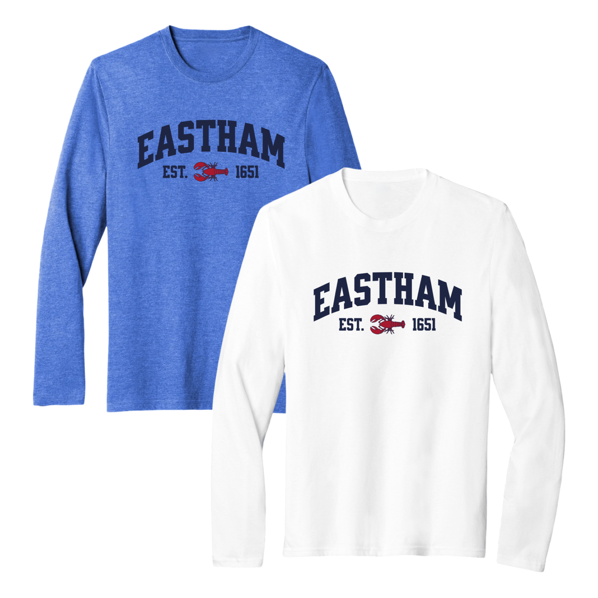 Cape Cod Clothing Company Eastham Lobster Essential Long Sleeve Tee