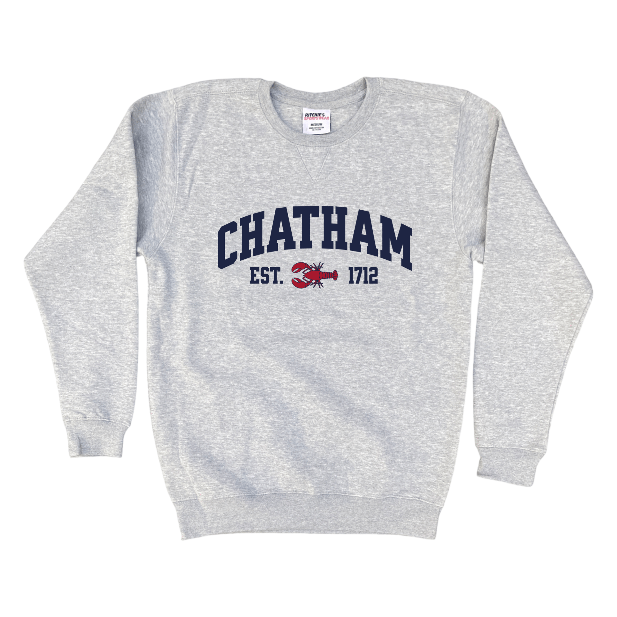 Cape Cod Clothing Company Chatham Lobster Fleece Crewneck Sweatshirt