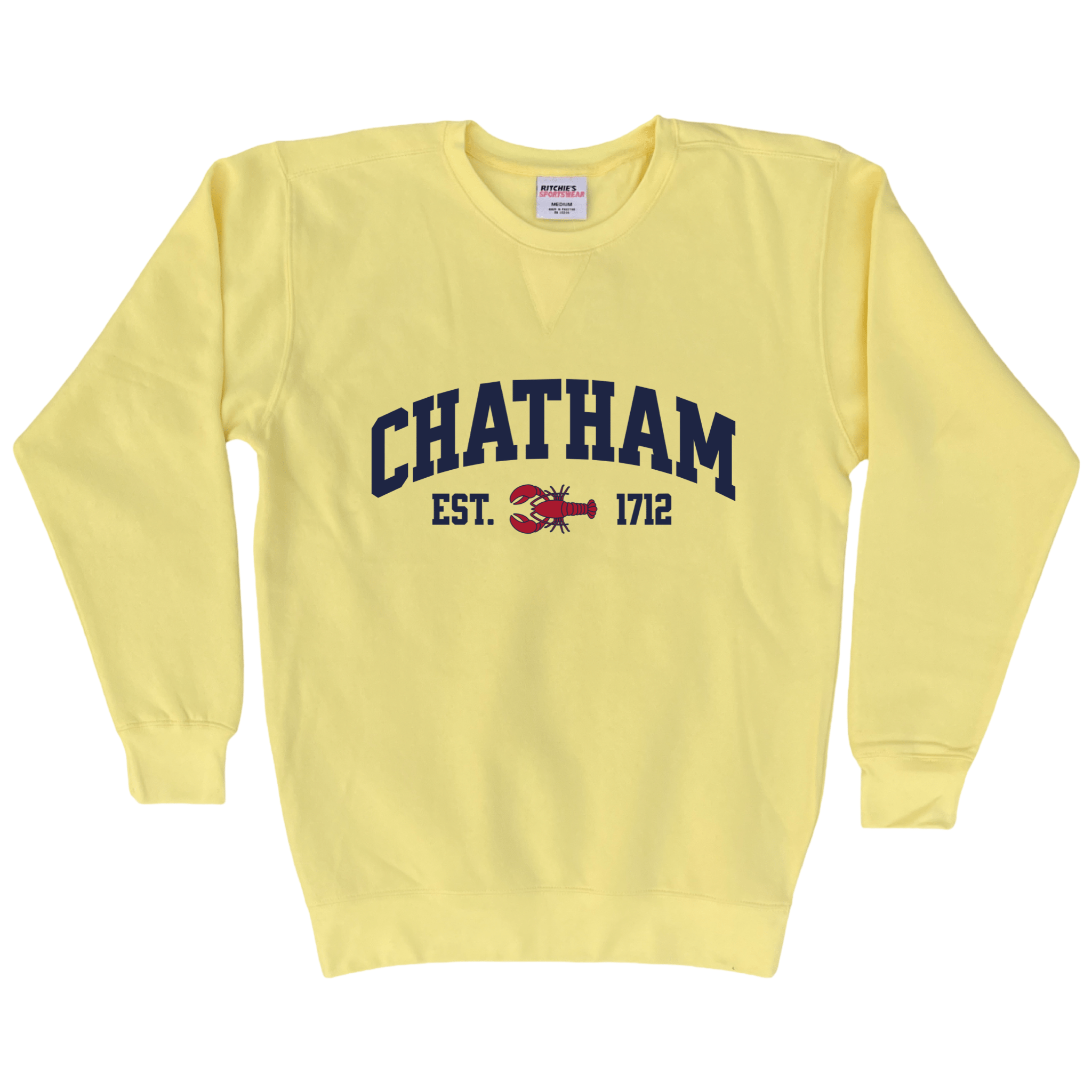 Cape Cod Clothing Company Chatham Lobster Fleece Crewneck Sweatshirt