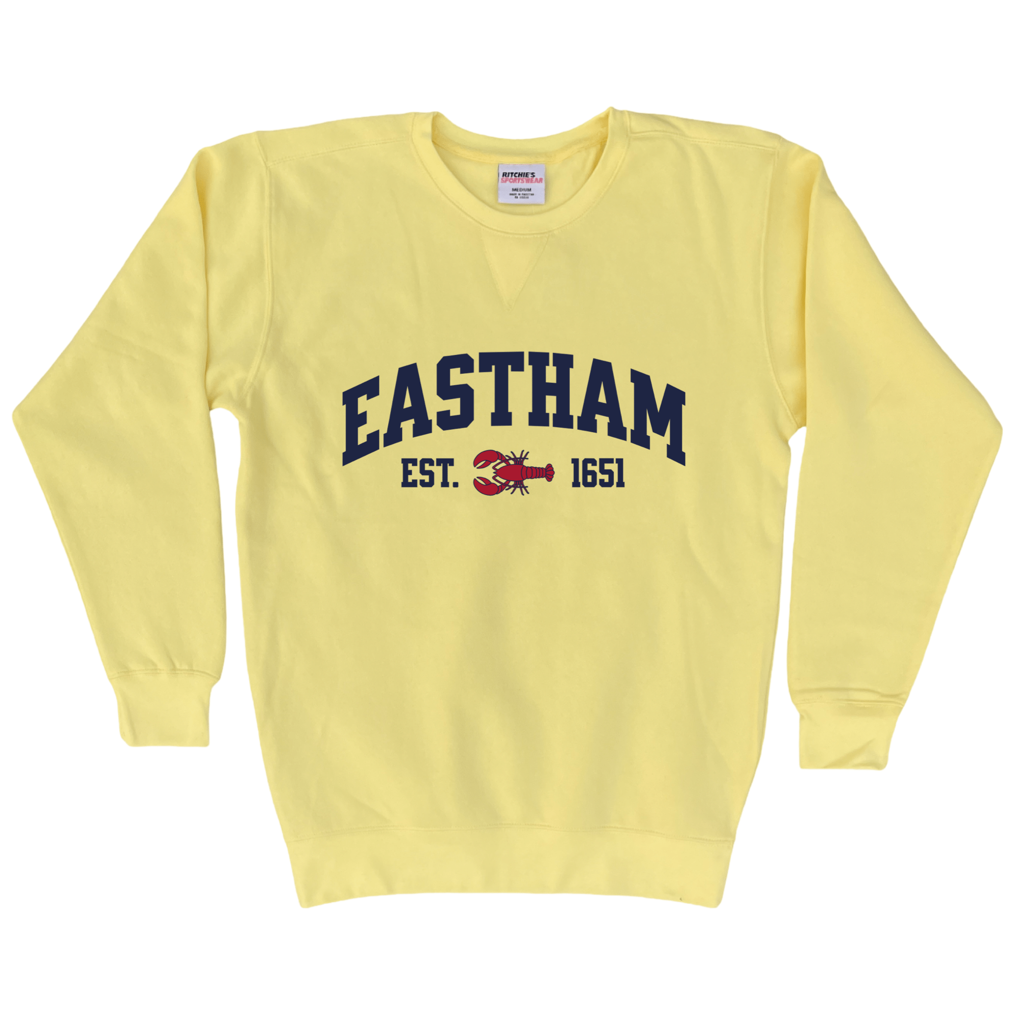 Cape Cod Clothing Company Eastham Lobster Fleece Crewneck Sweatshirt
