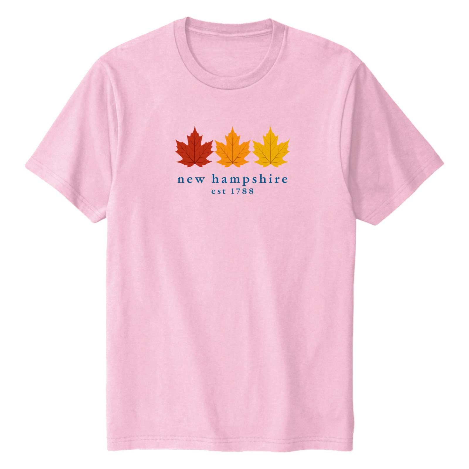 Cape Cod Clothing Company New Hampshire Fall Foliage Soft Cotton T-Shirt