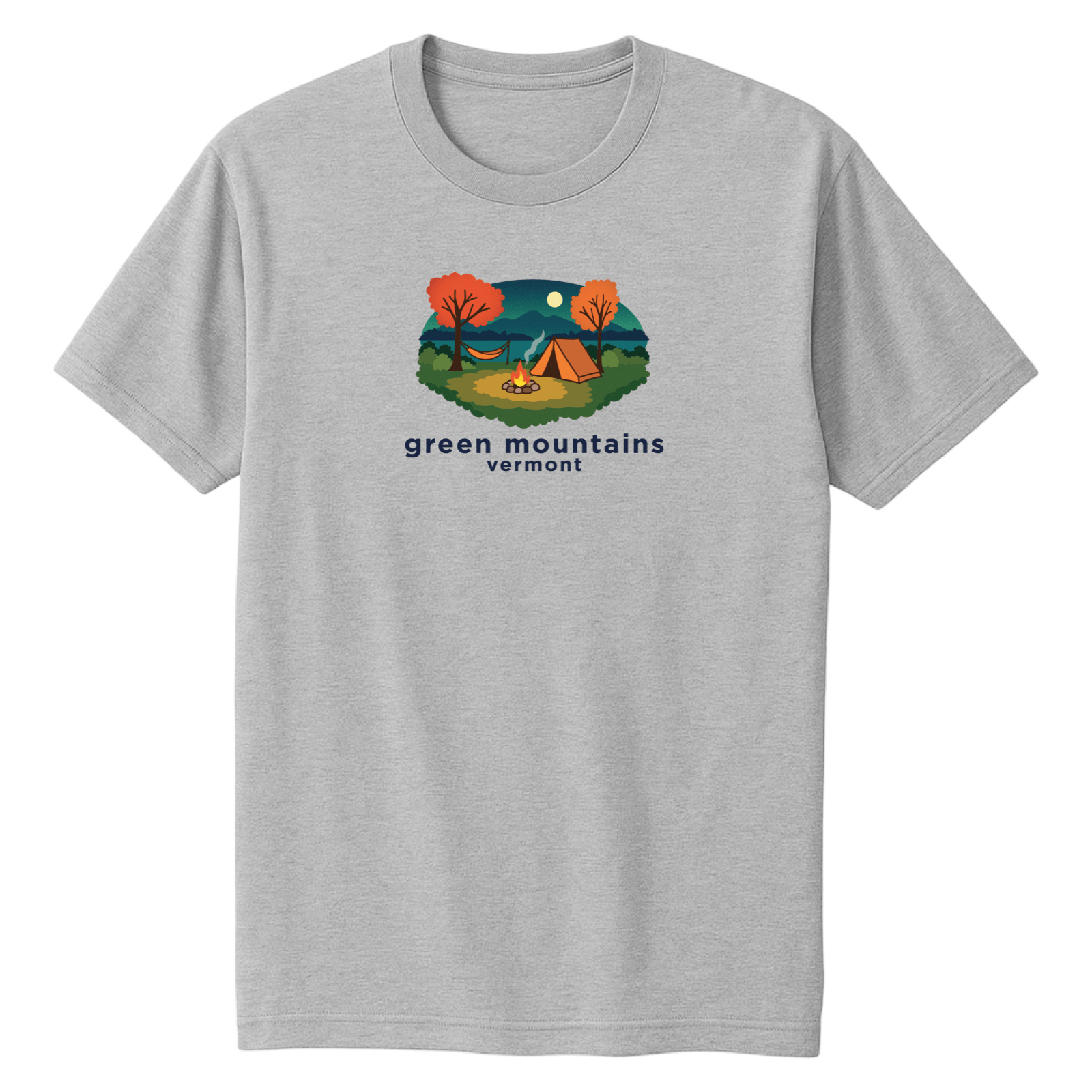 Cape Cod Clothing Company Green Mountains Campfire Soft Cotton T-Shirt