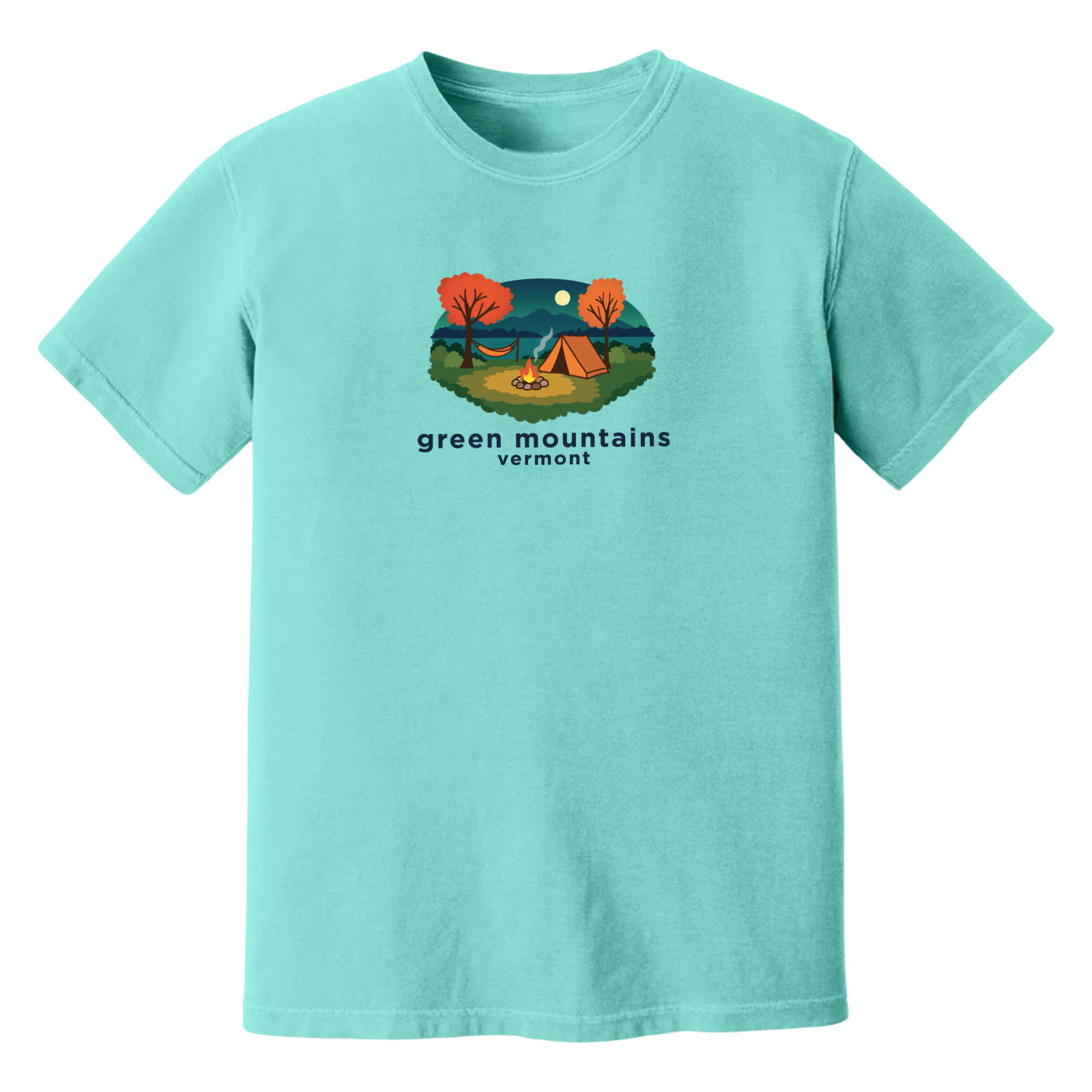Cape Cod Clothing Company Green Mountains Campfire Soft Cotton T-Shirt