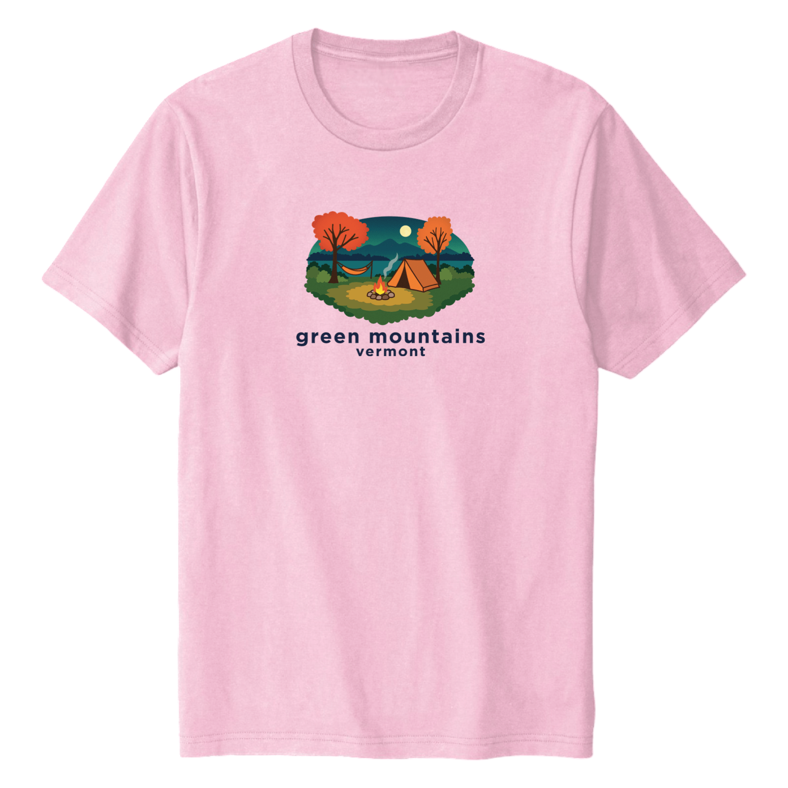 Cape Cod Clothing Company Green Mountains Campfire Soft Cotton T-Shirt