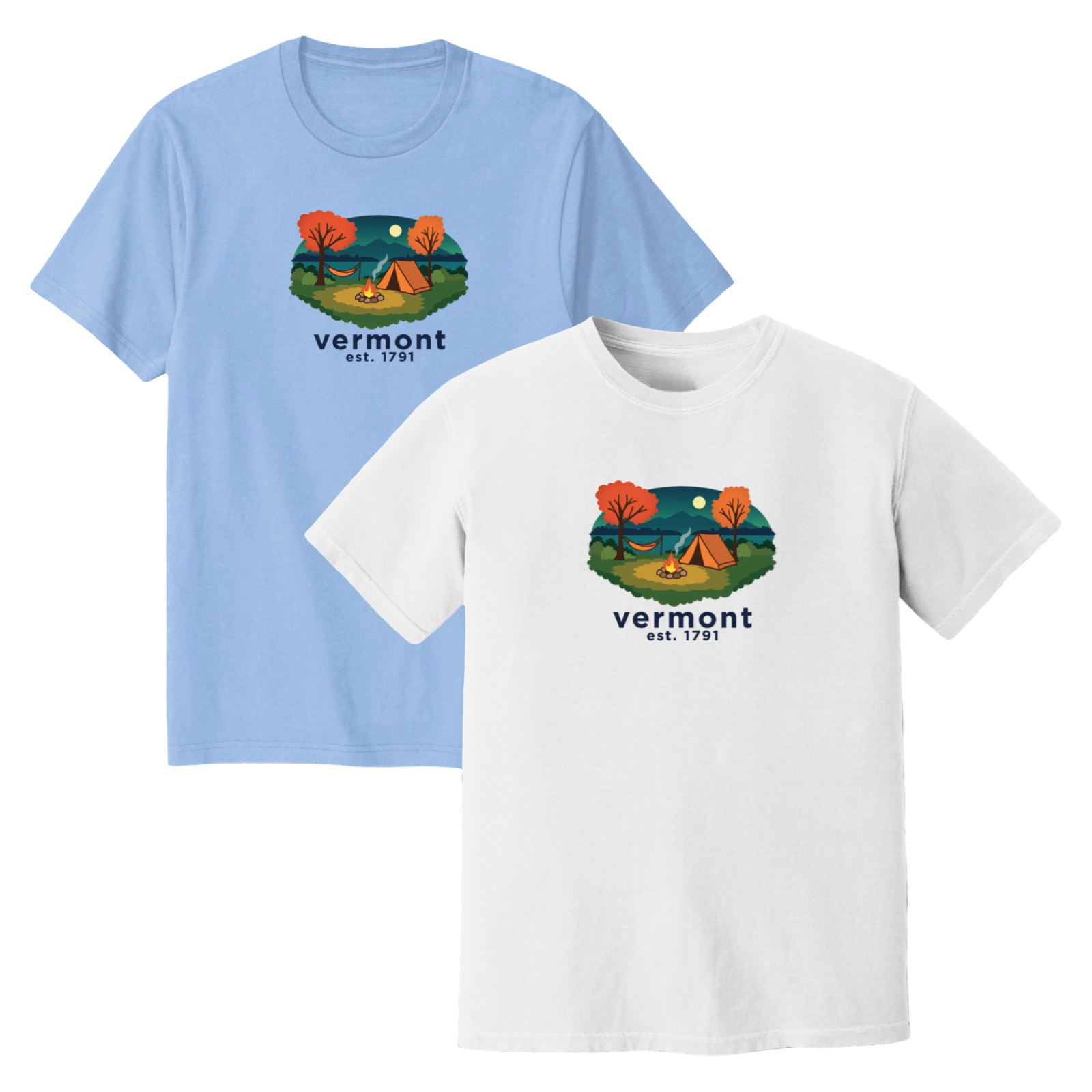 Cape Cod Clothing Company Vermont Campfire Soft Cotton T-Shirt