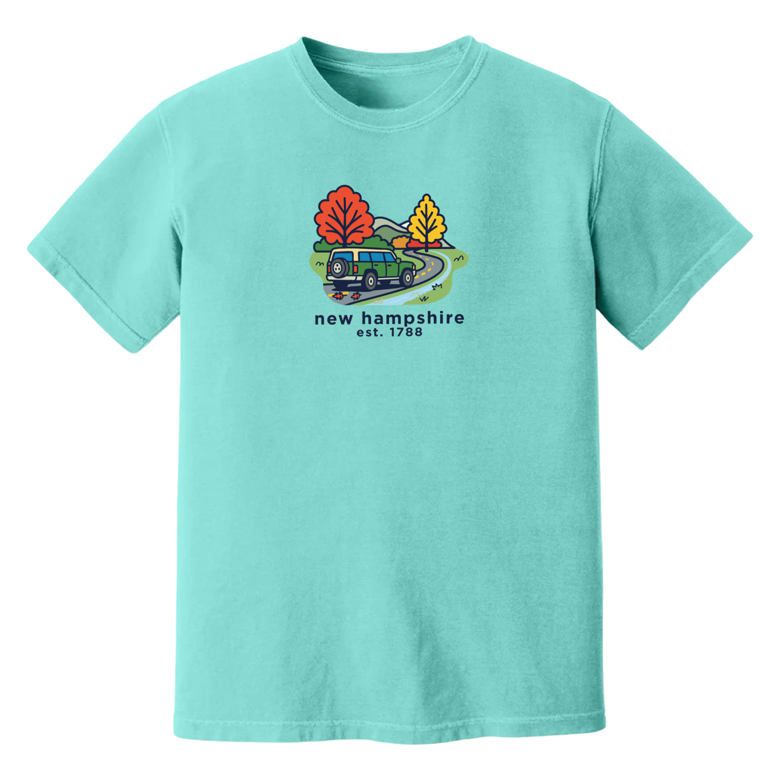 Cape Cod Clothing Company New Hampshire Mountain Drive Soft Cotton T-Shirt