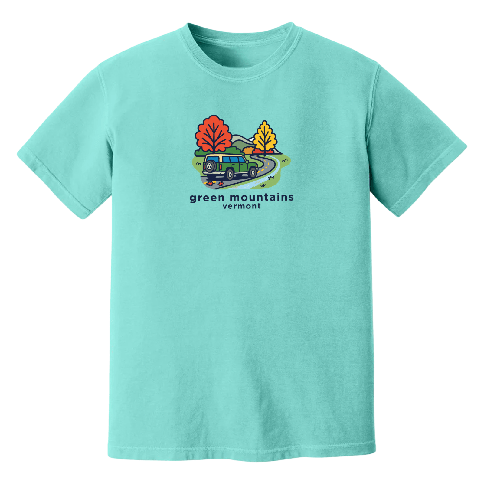 Cape Cod Clothing Company Green Mountains Mountain Drive Soft Cotton T-Shirt