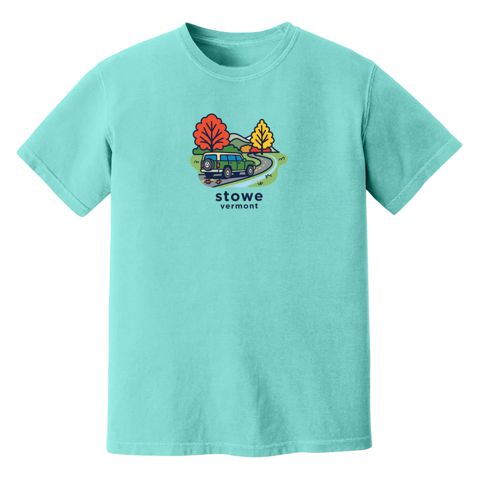 Cape Cod Clothing Company Stowe Mountain Drive Soft Cotton T-Shirt