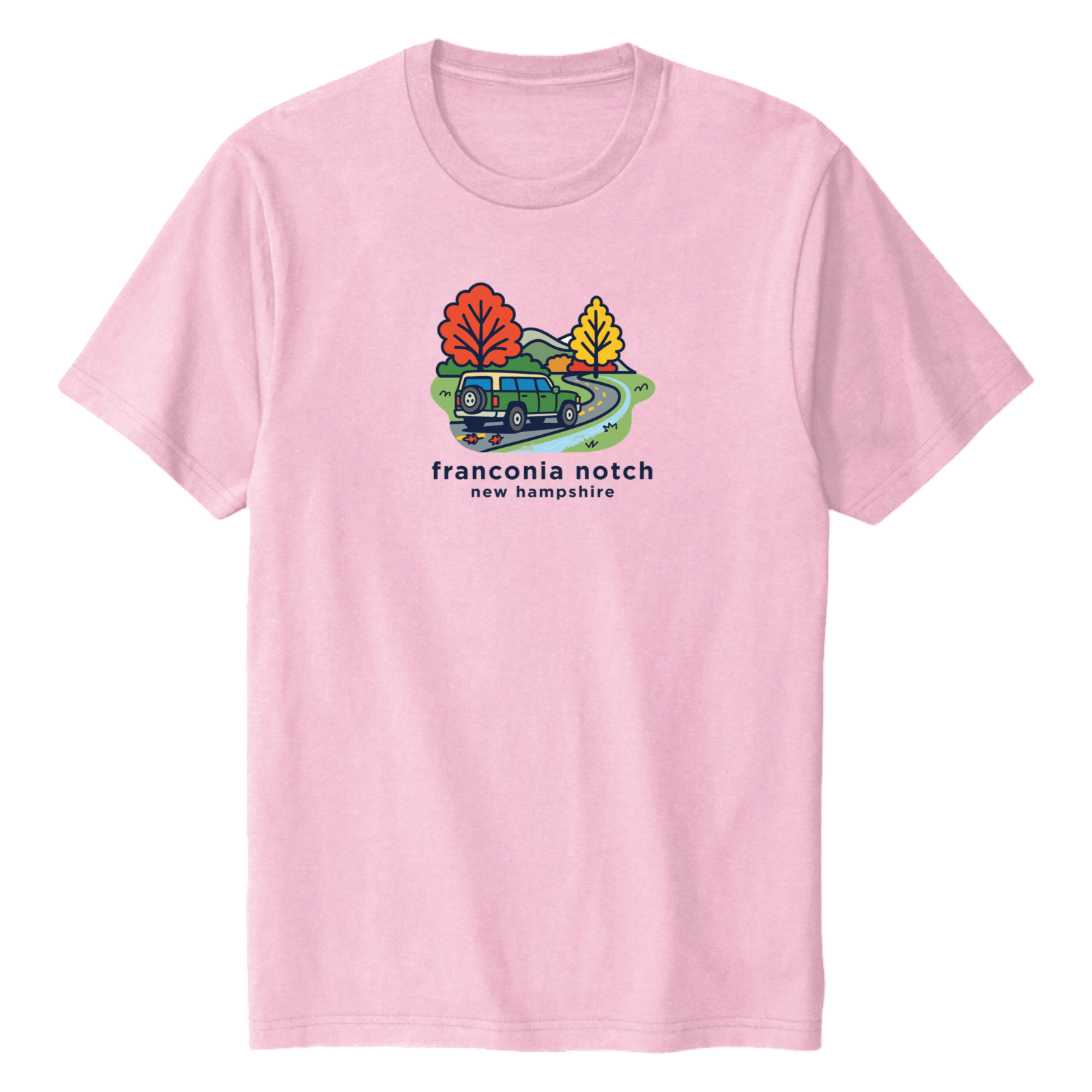 Cape Cod Clothing Company Franconia Notch Mountain Drive Soft Cotton T-Shirt