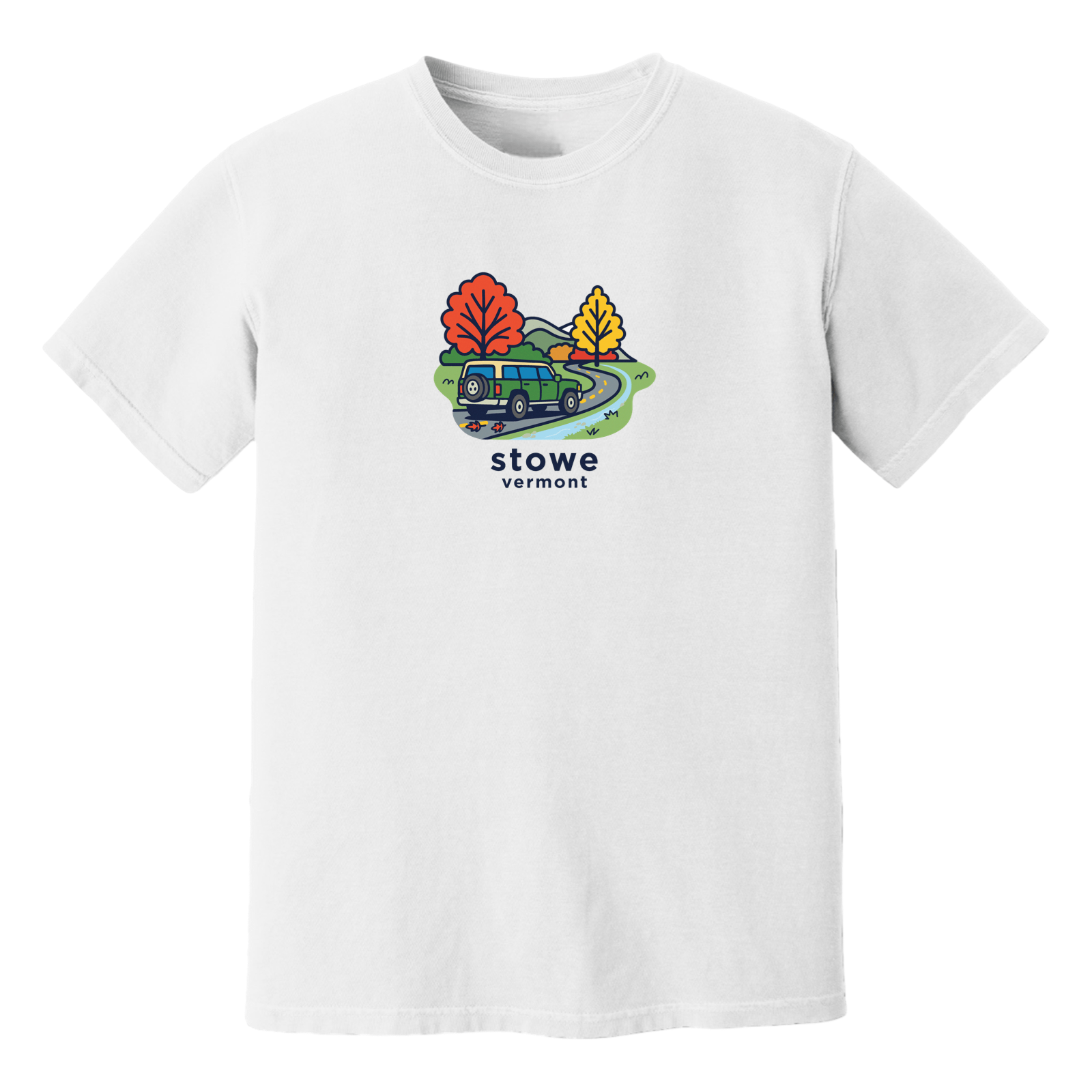 Cape Cod Clothing Company Stowe Mountain Drive Soft Cotton T-Shirt