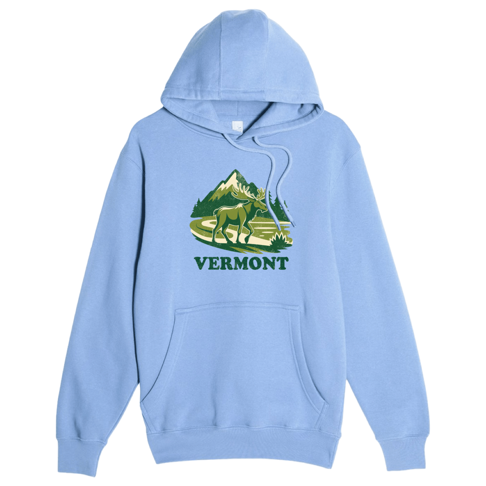 Cape Cod Clothing Company Vermont Mountain Moose Comfort Fleece Hoodie