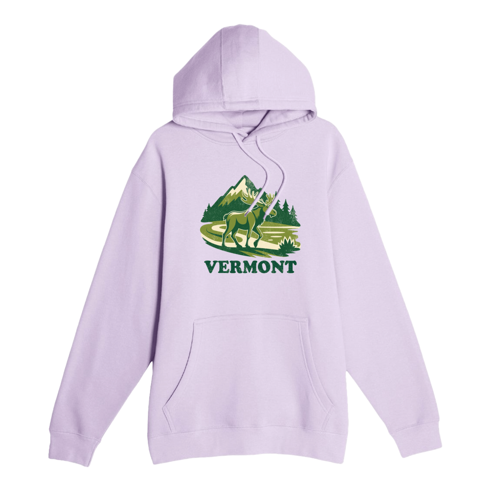 Cape Cod Clothing Company Vermont Mountain Moose Comfort Fleece Hoodie