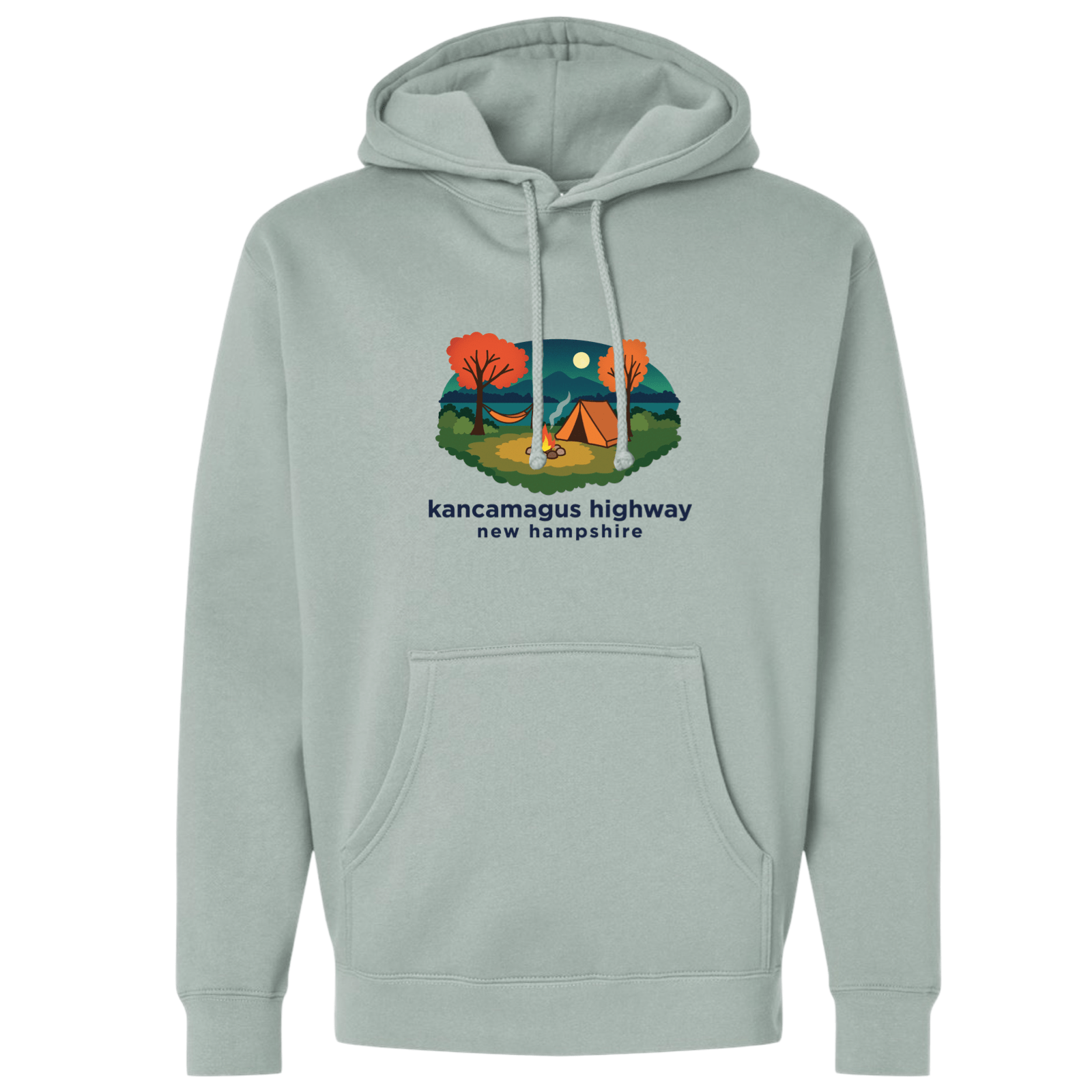 Cape Cod Clothing Company Kancamagus Highway Campfire Midweight Fleece Hoodie