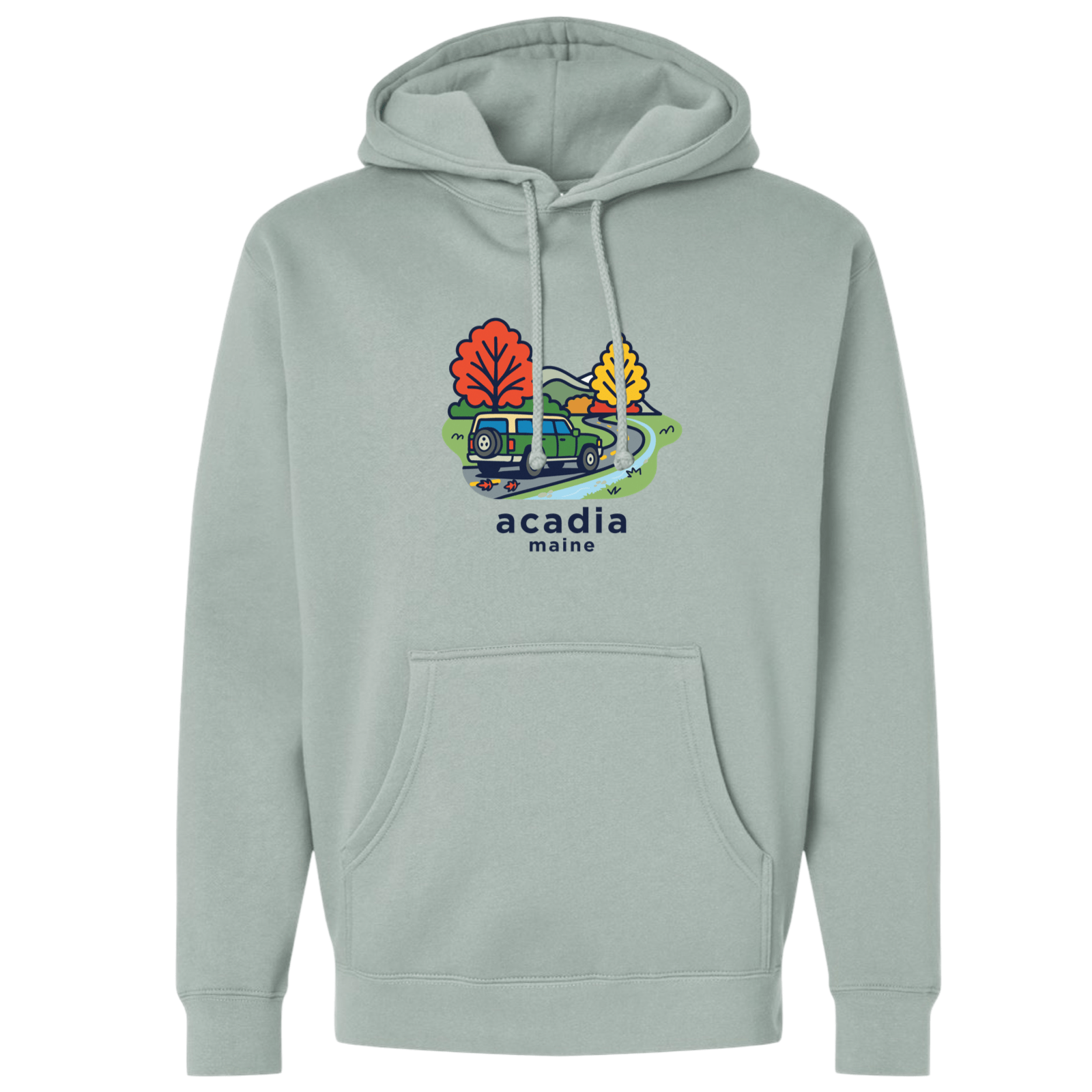 Cape Cod Clothing Company Acadia Mountain Drive Midweight Fleece Hoodie
