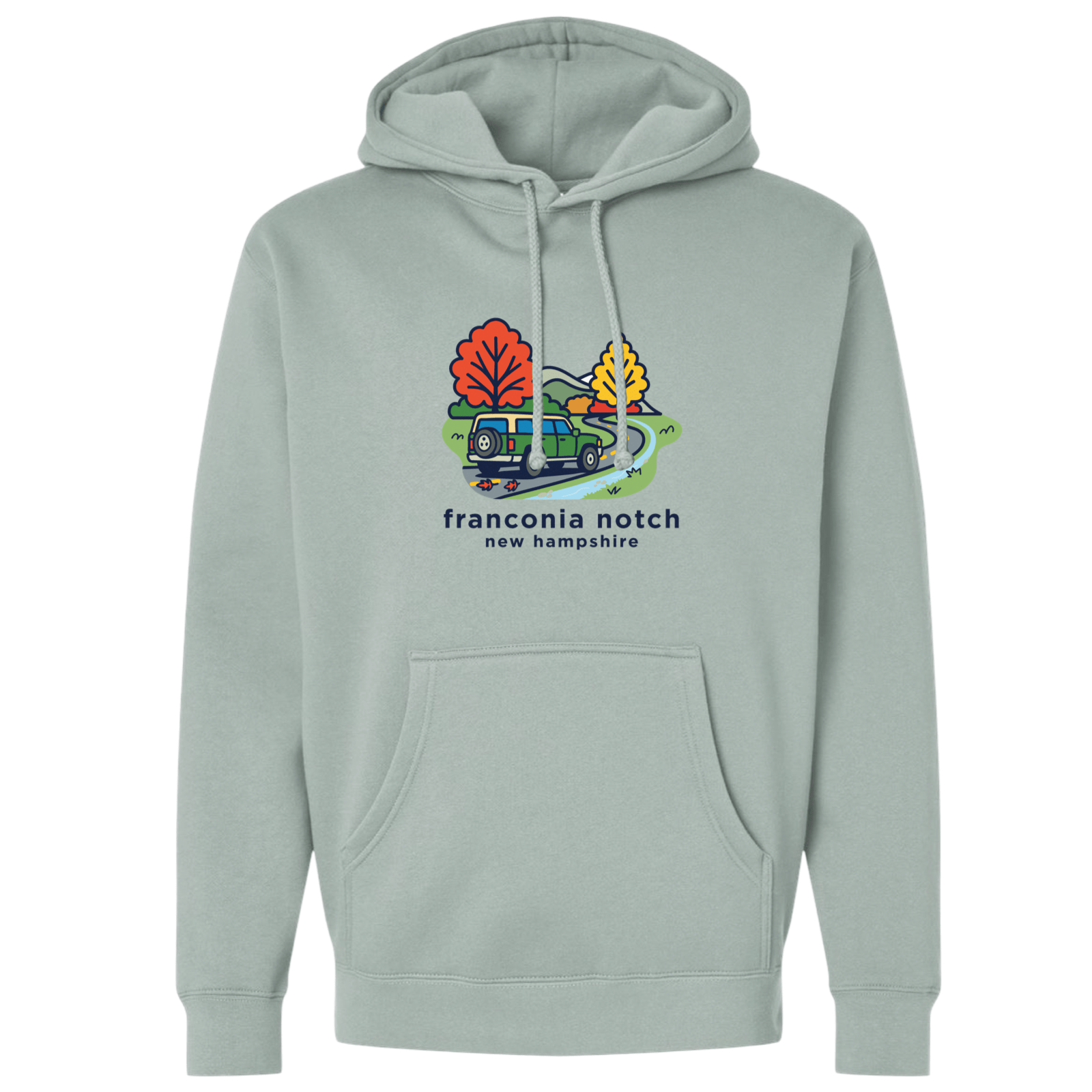 Cape Cod Clothing Company Franconia Notch Mountain Drive Midweight Fleece Hoodie