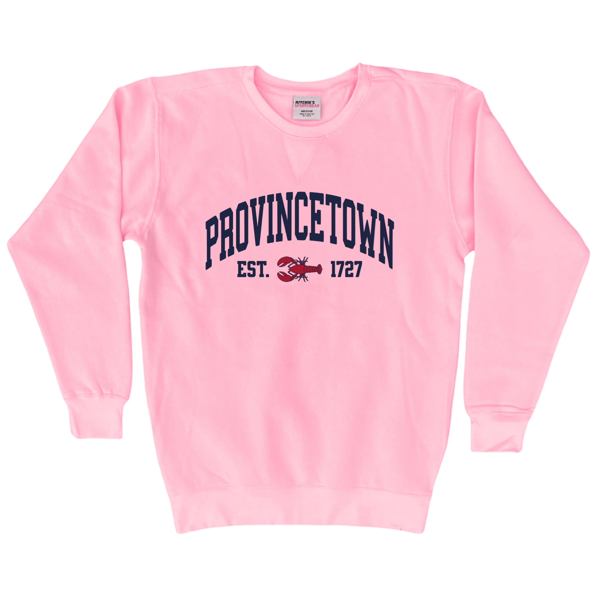 Cape Cod Clothing Company Provincetown Lobster Fleece Crewneck Sweatshirt