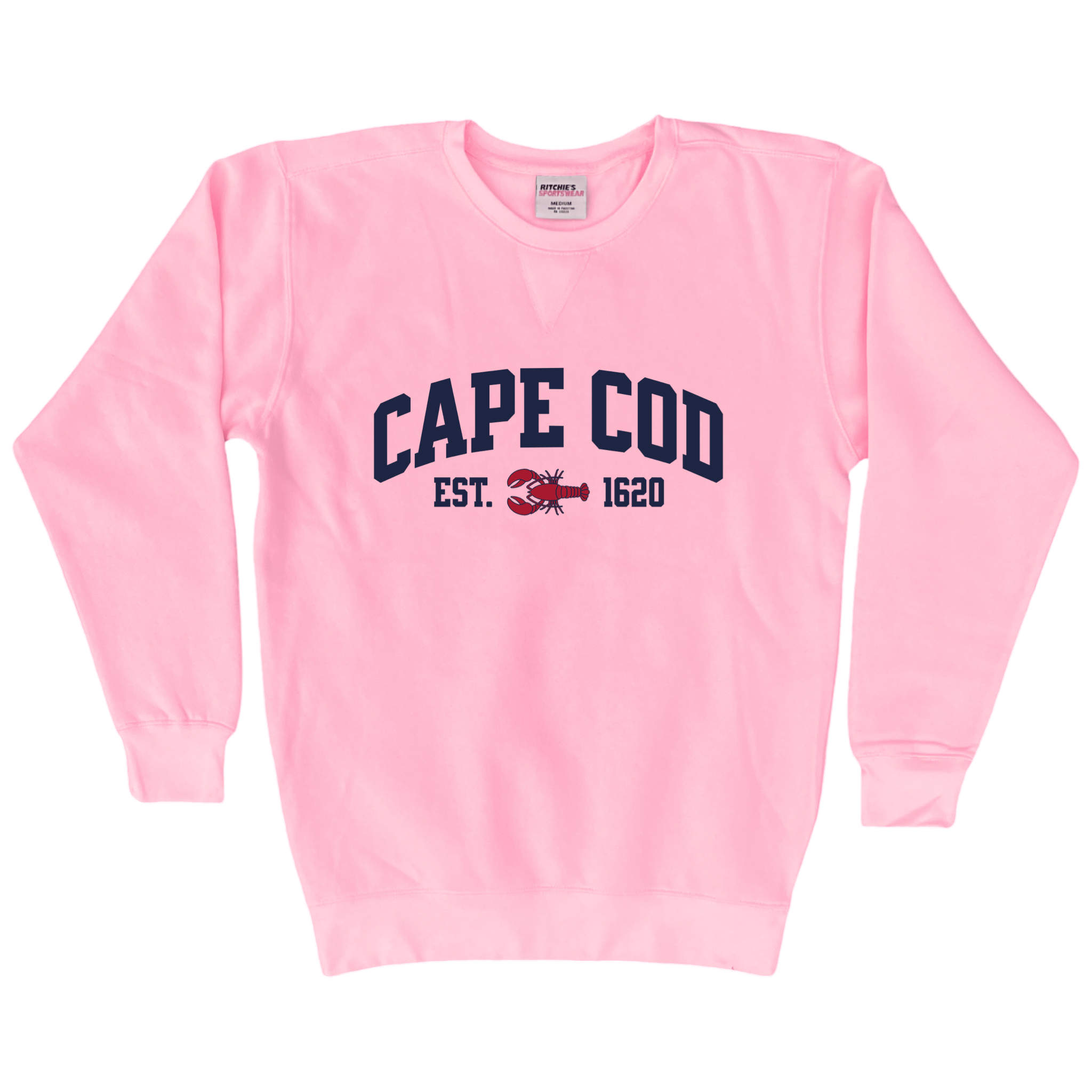 Cape Cod Clothing Company Cape Cod Lobster Fleece Crewneck Sweatshirt
