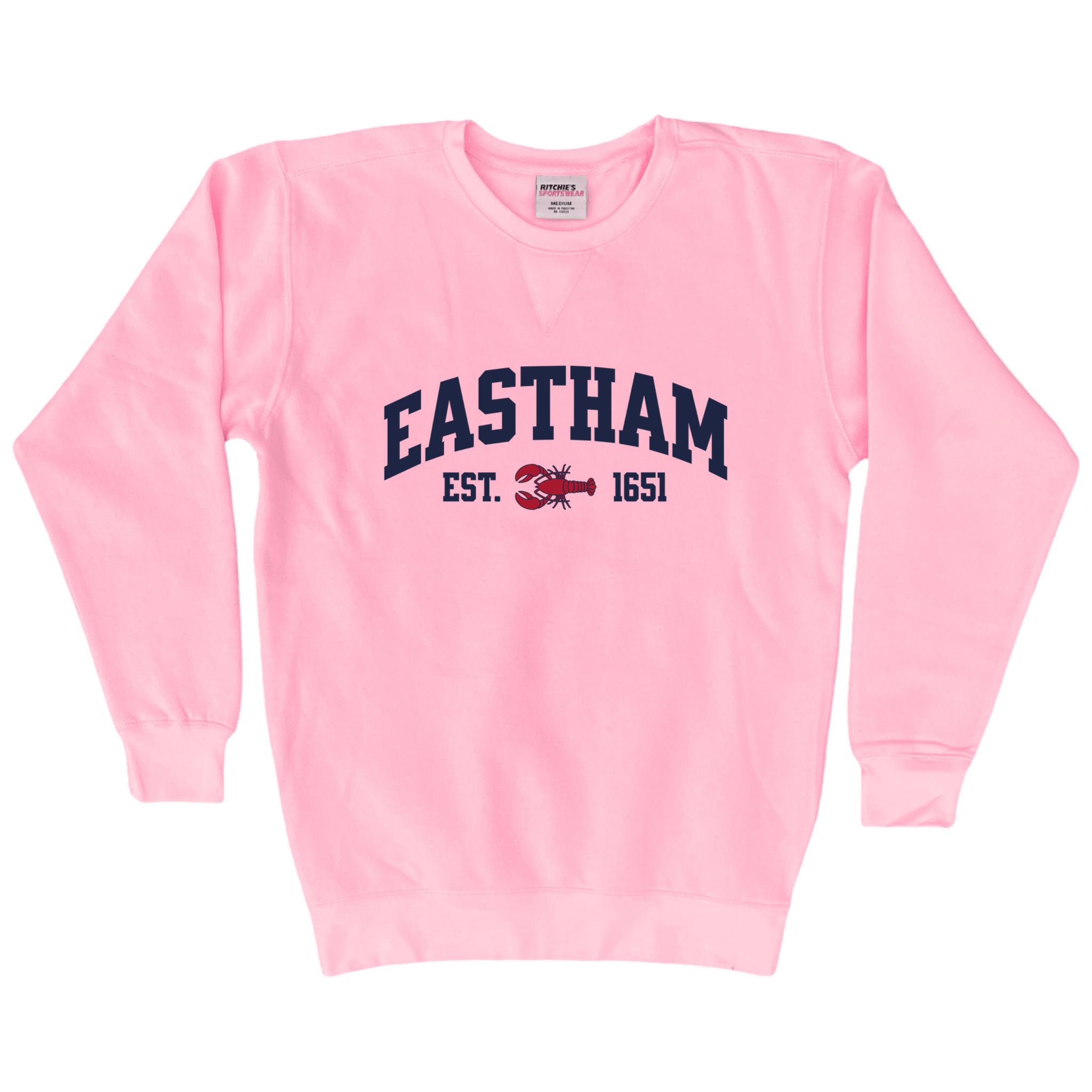 Cape Cod Clothing Company Eastham Lobster Fleece Crewneck Sweatshirt