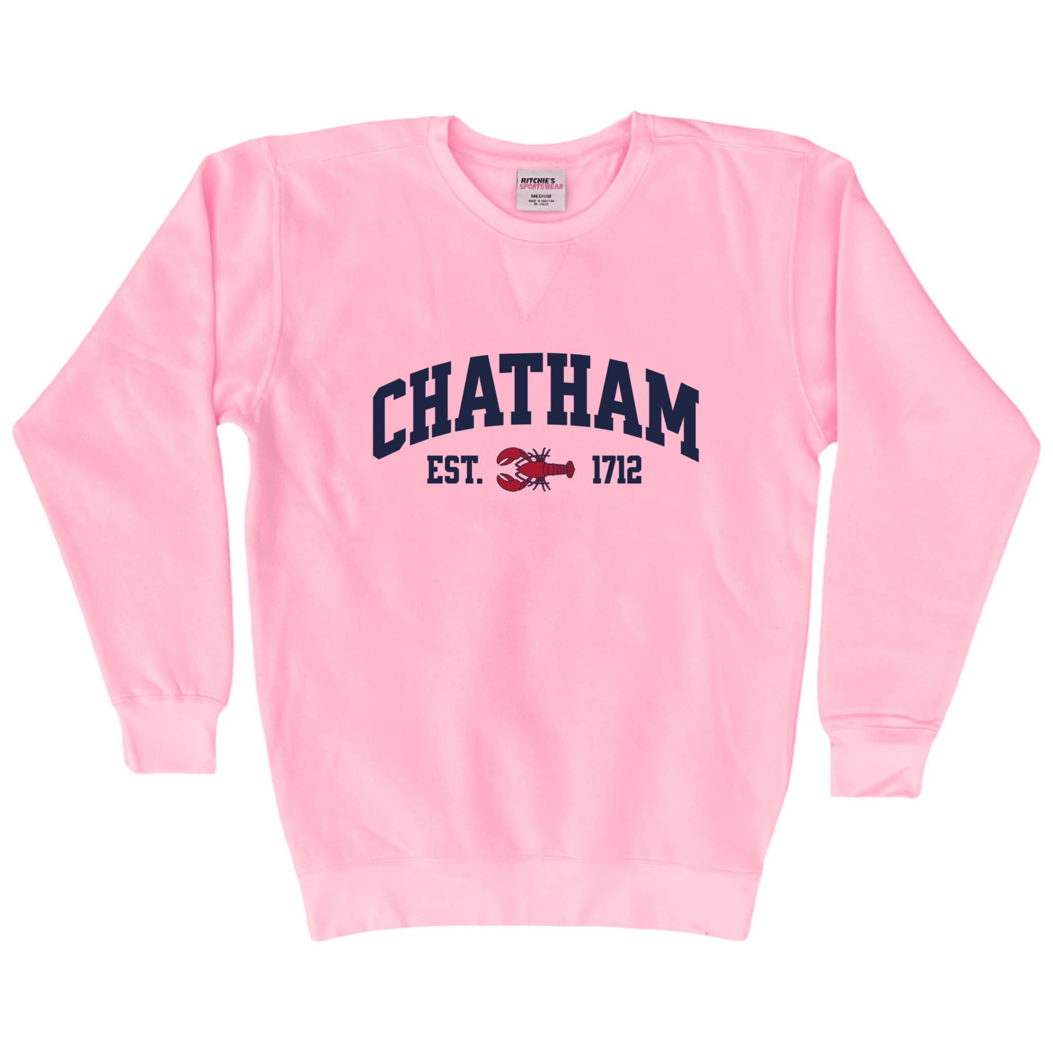 Cape Cod Clothing Company Chatham Lobster Fleece Crewneck Sweatshirt