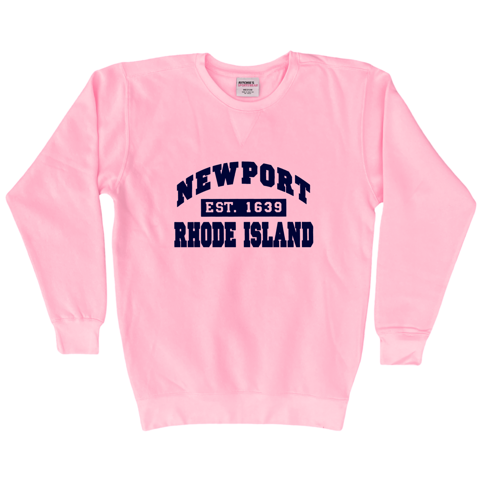 Cape Cod Clothing Company Newport Established Fleece Crewneck Sweatshirt
