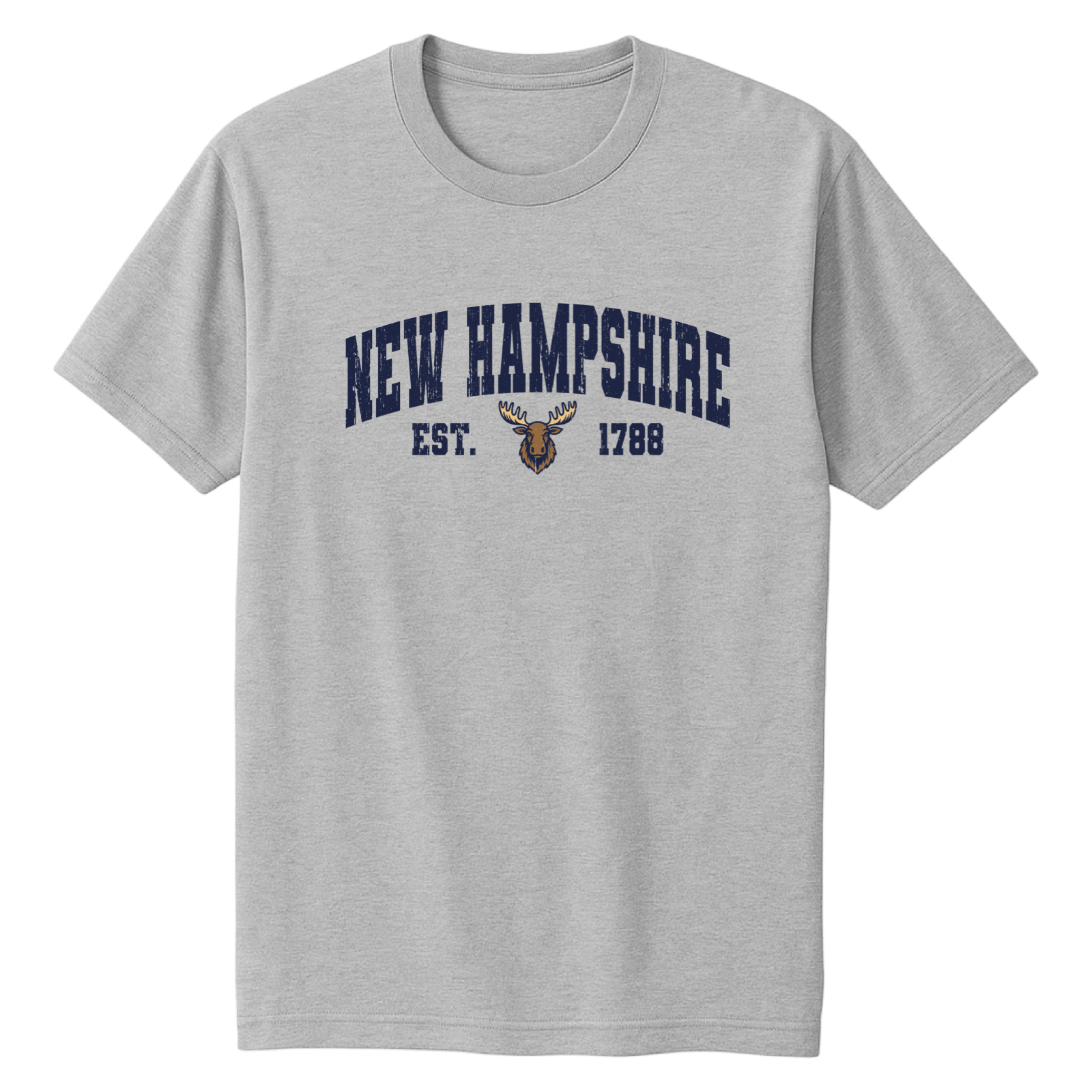 Cape Cod Clothing Company New Hampshire Moose Soft Cotton T-Shirt