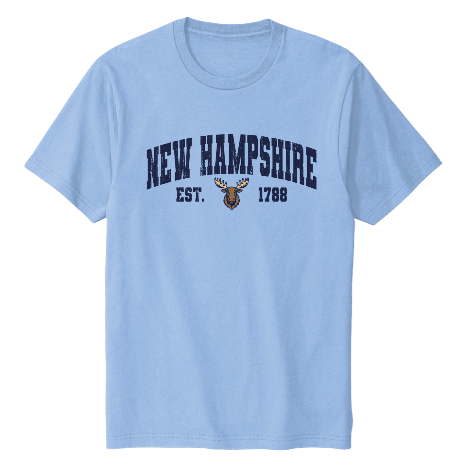 Cape Cod Clothing Company New Hampshire Moose Soft Cotton T-Shirt