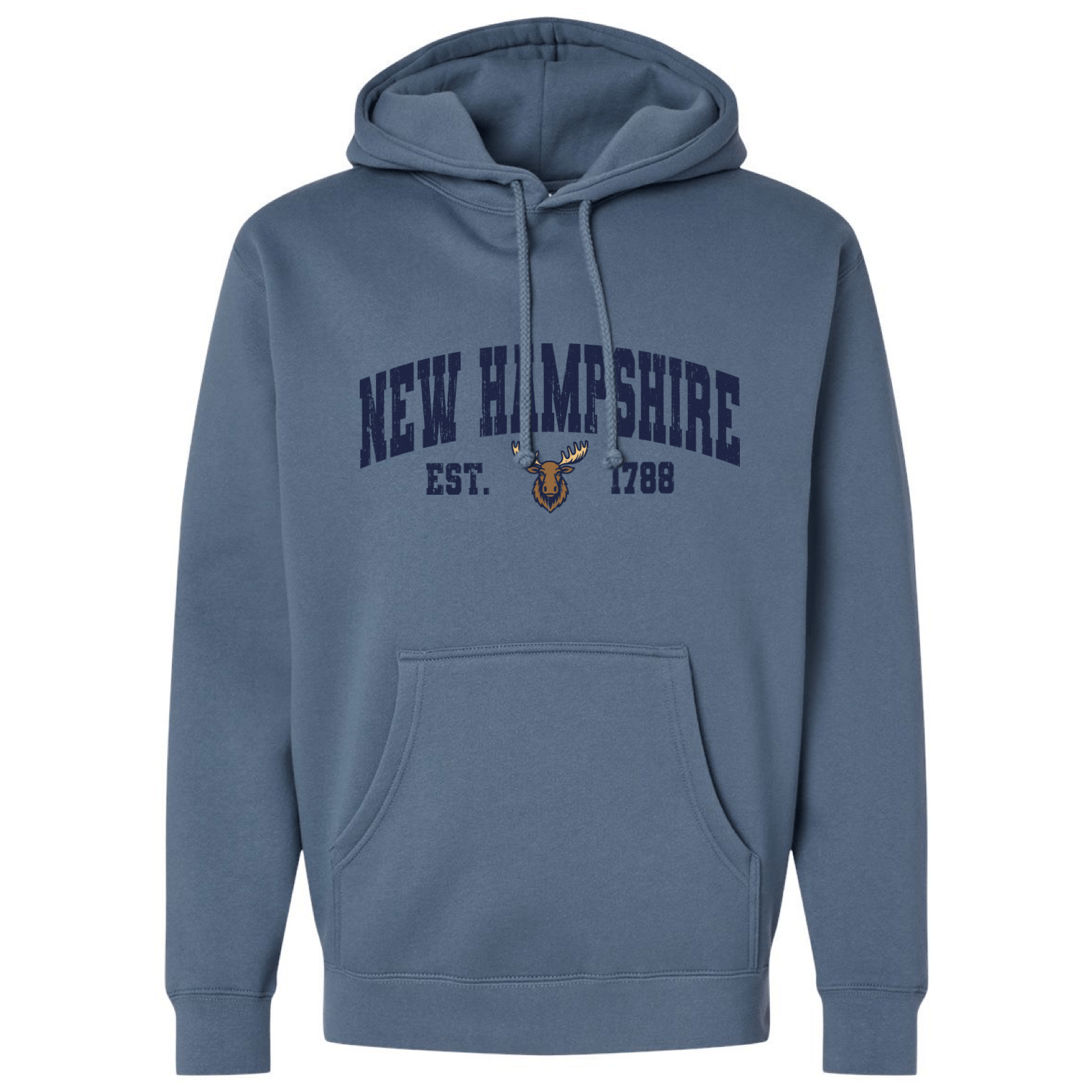 Cape Cod Clothing Company New Hampshire Moose Midweight Fleece Hoodie
