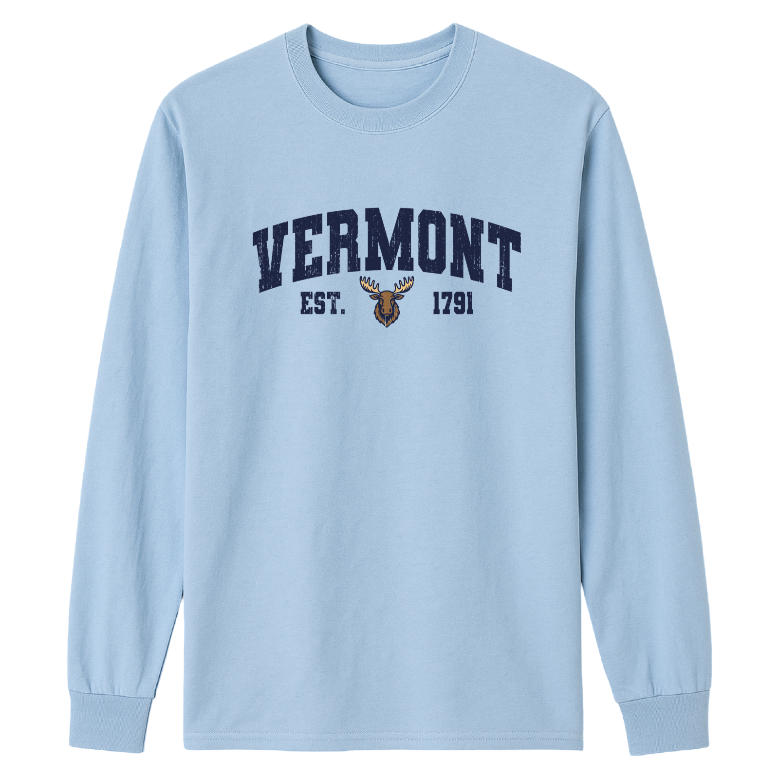 Vermont Moose Essential Long Sleeve Tee