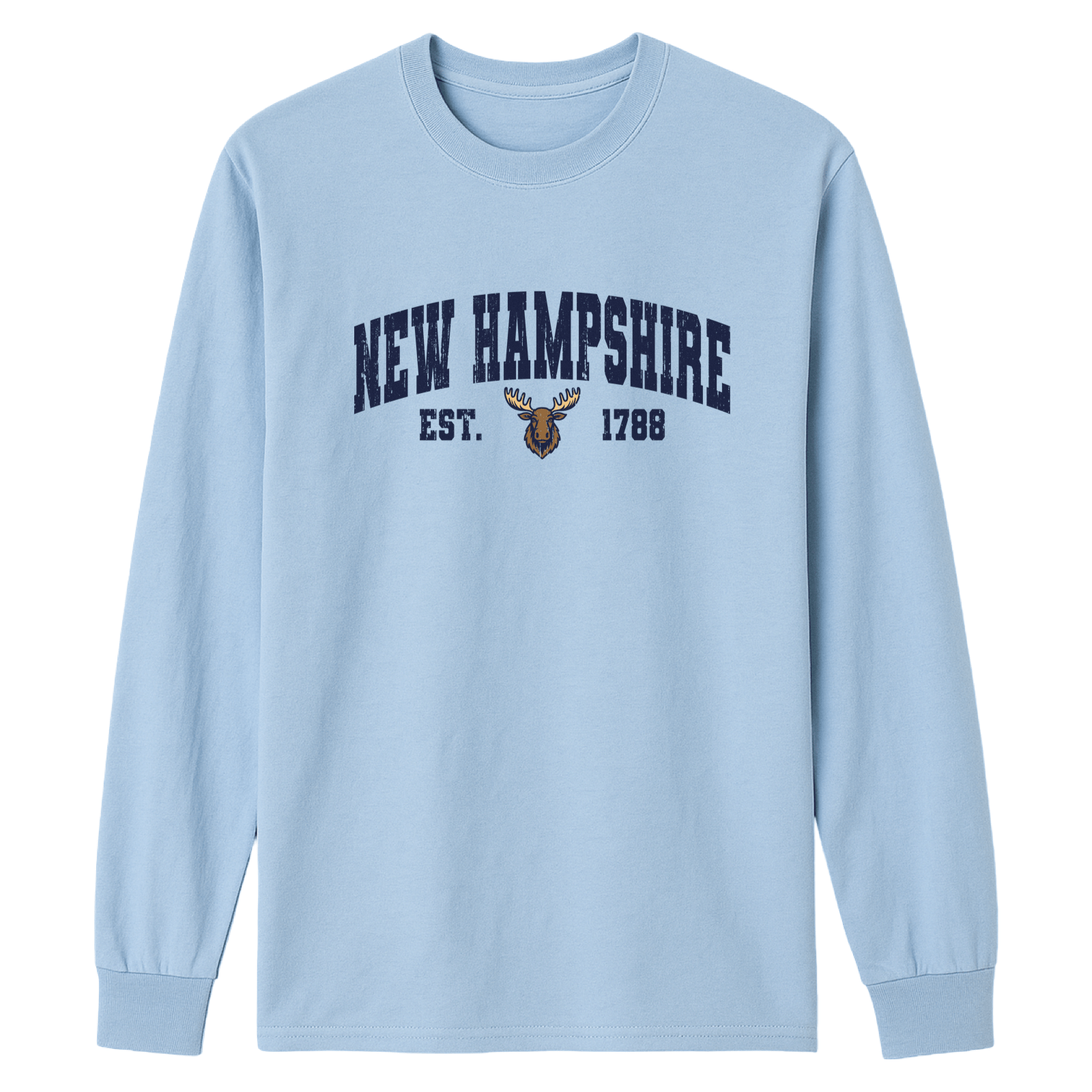 Cape Cod Clothing Company New Hampshire Moose Essential Long Sleeve Tee
