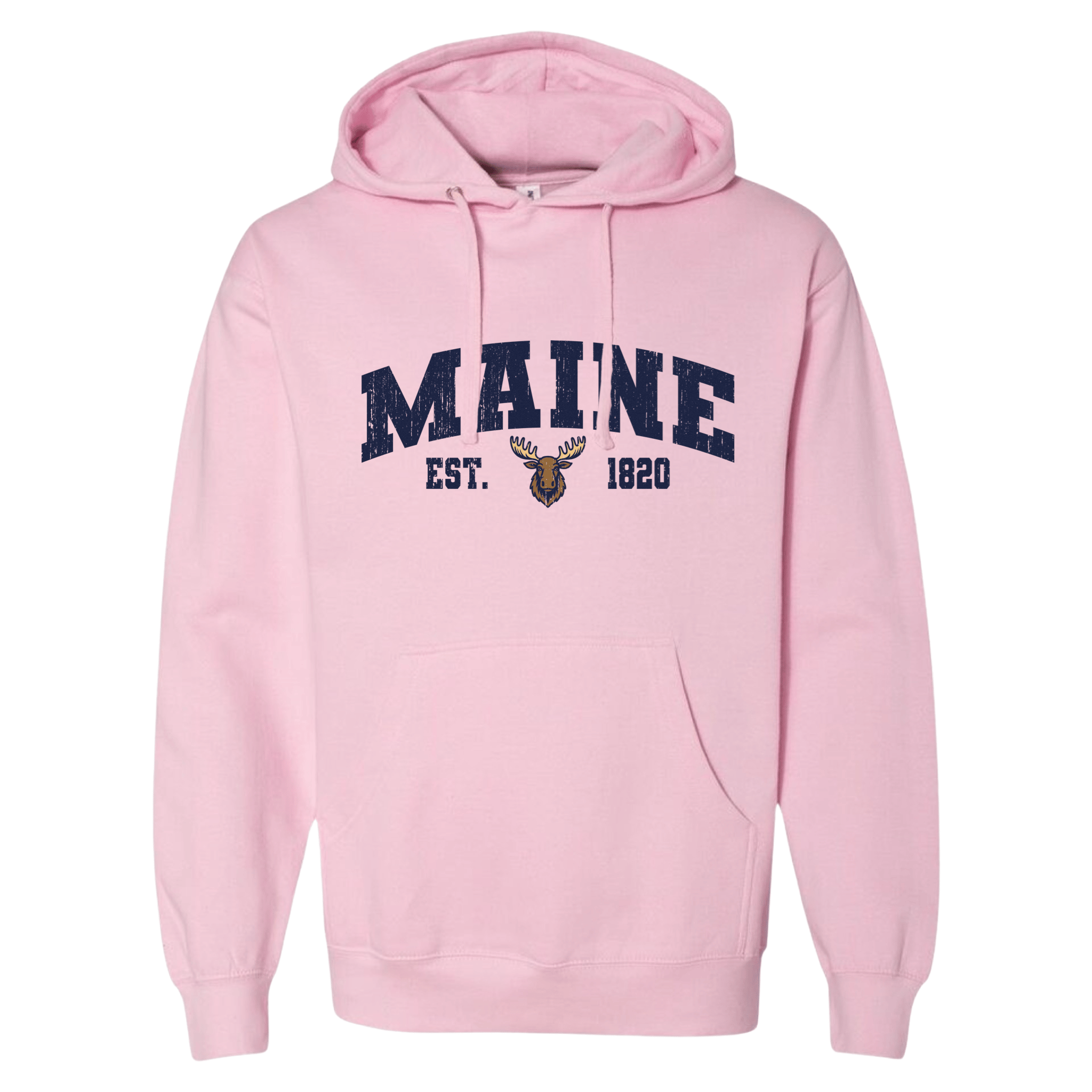 Cape Cod Clothing Company Maine Moose Midweight Fleece Hoodie
