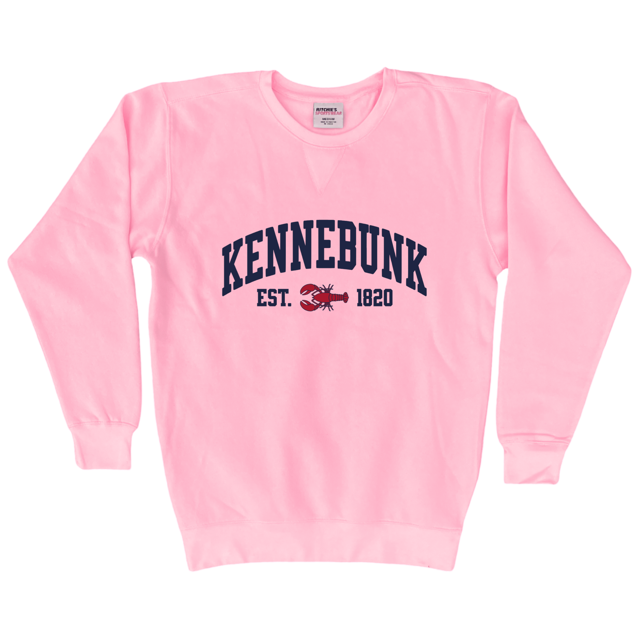 Cape Cod Clothing Company Kennebunk Lobster Fleece Crewneck Sweatshirt