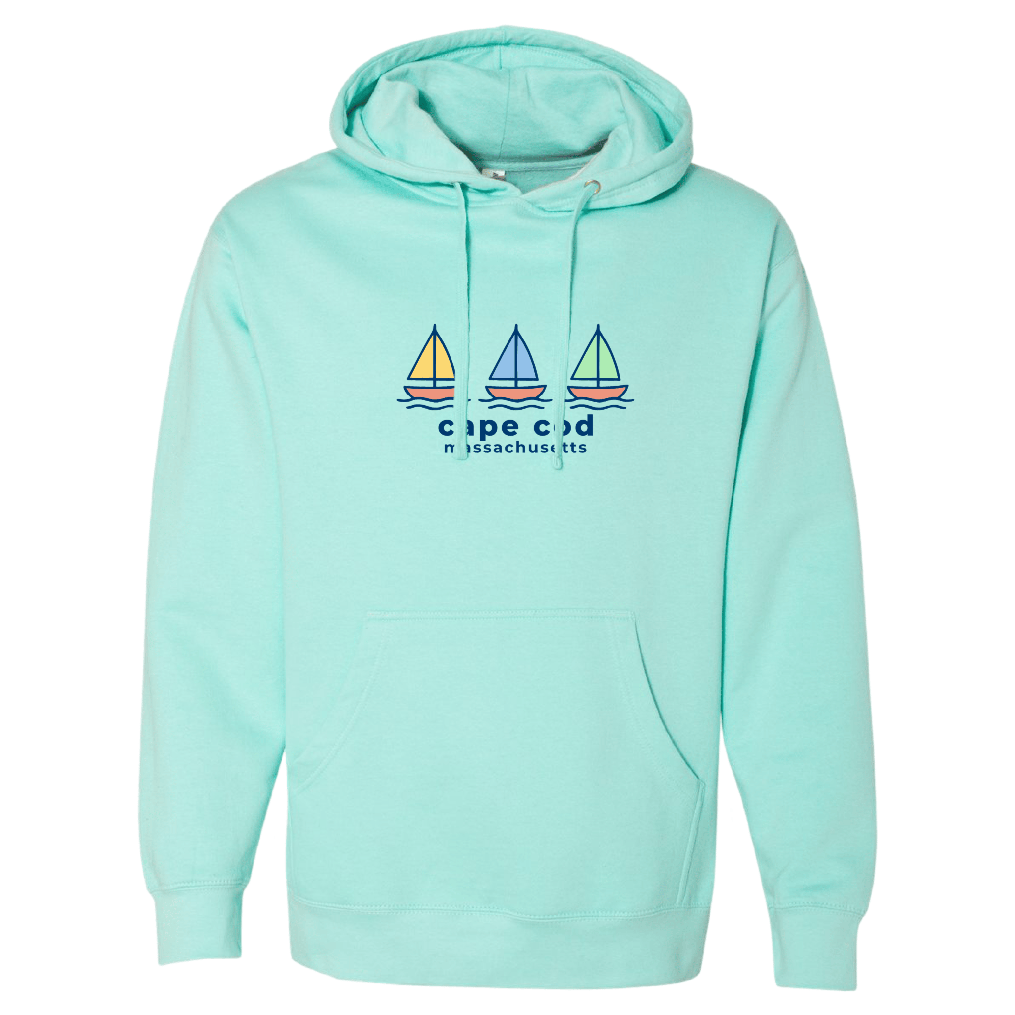 Cape Cod Clothing Company Cape Cod Summer Sails Midweight Fleece Hoodie