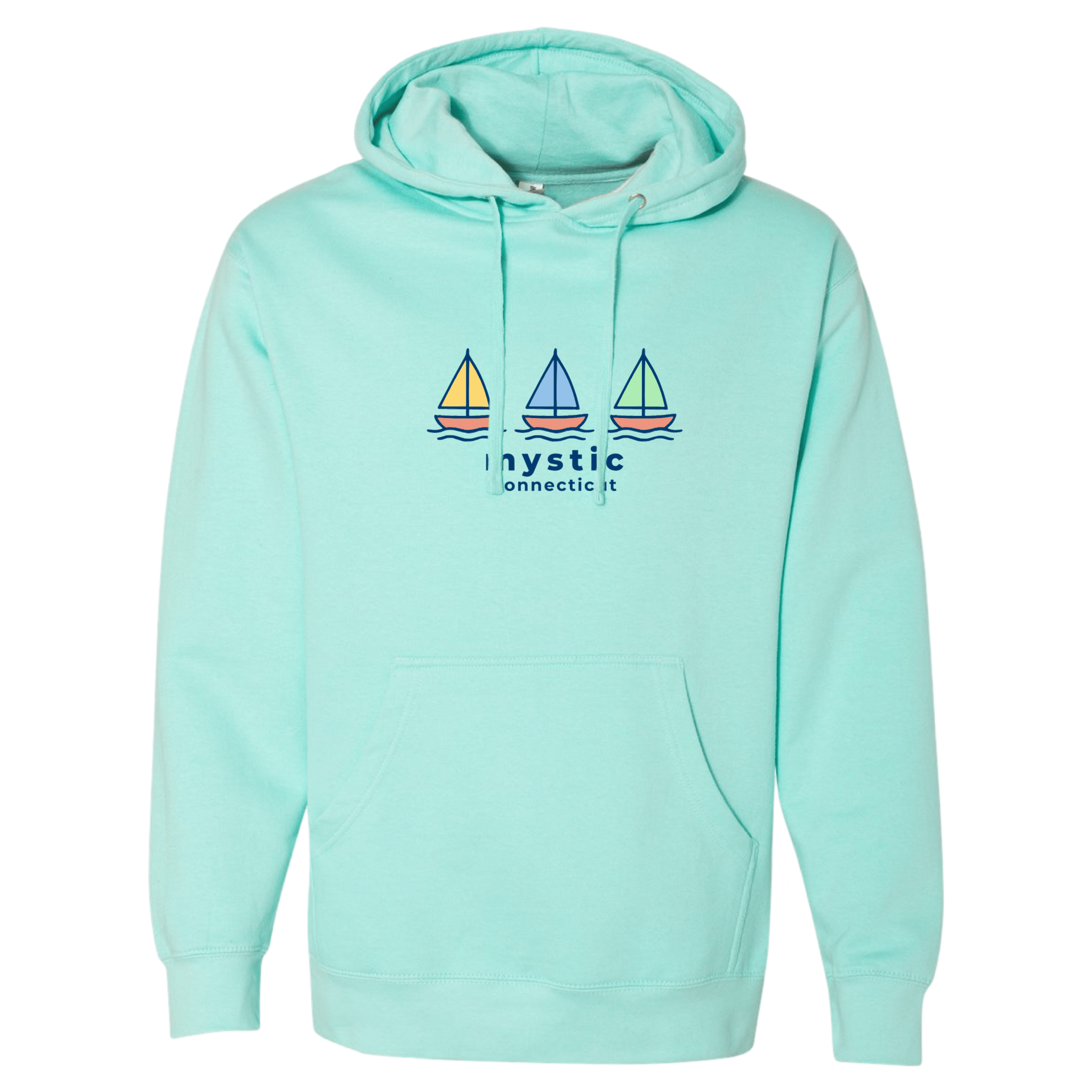 Cape Cod Clothing Company Mystic Summer Sails Midweight Fleece Hoodie