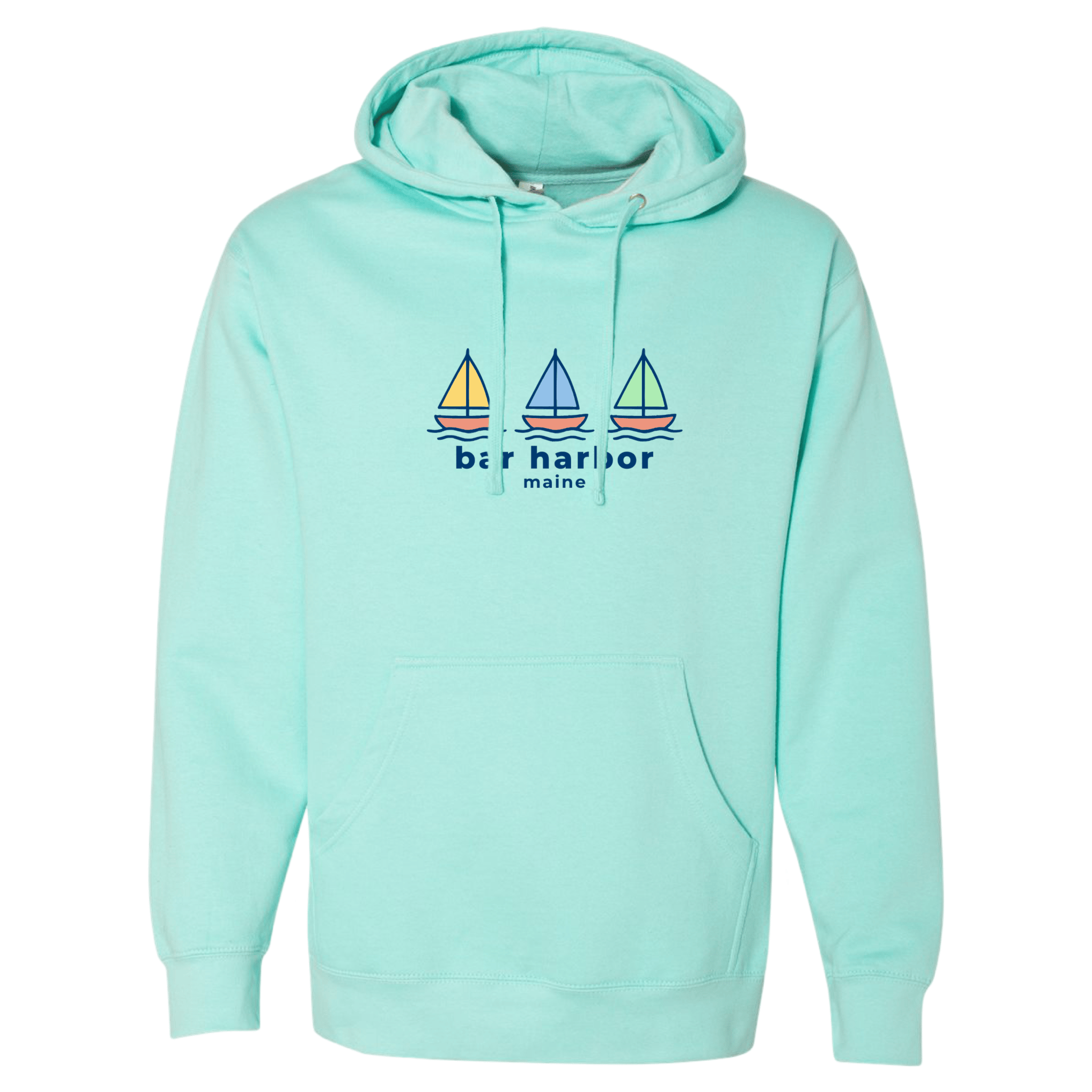 Cape Cod Clothing Company Bar Harbor Summer Sails Midweight Fleece Hoodie