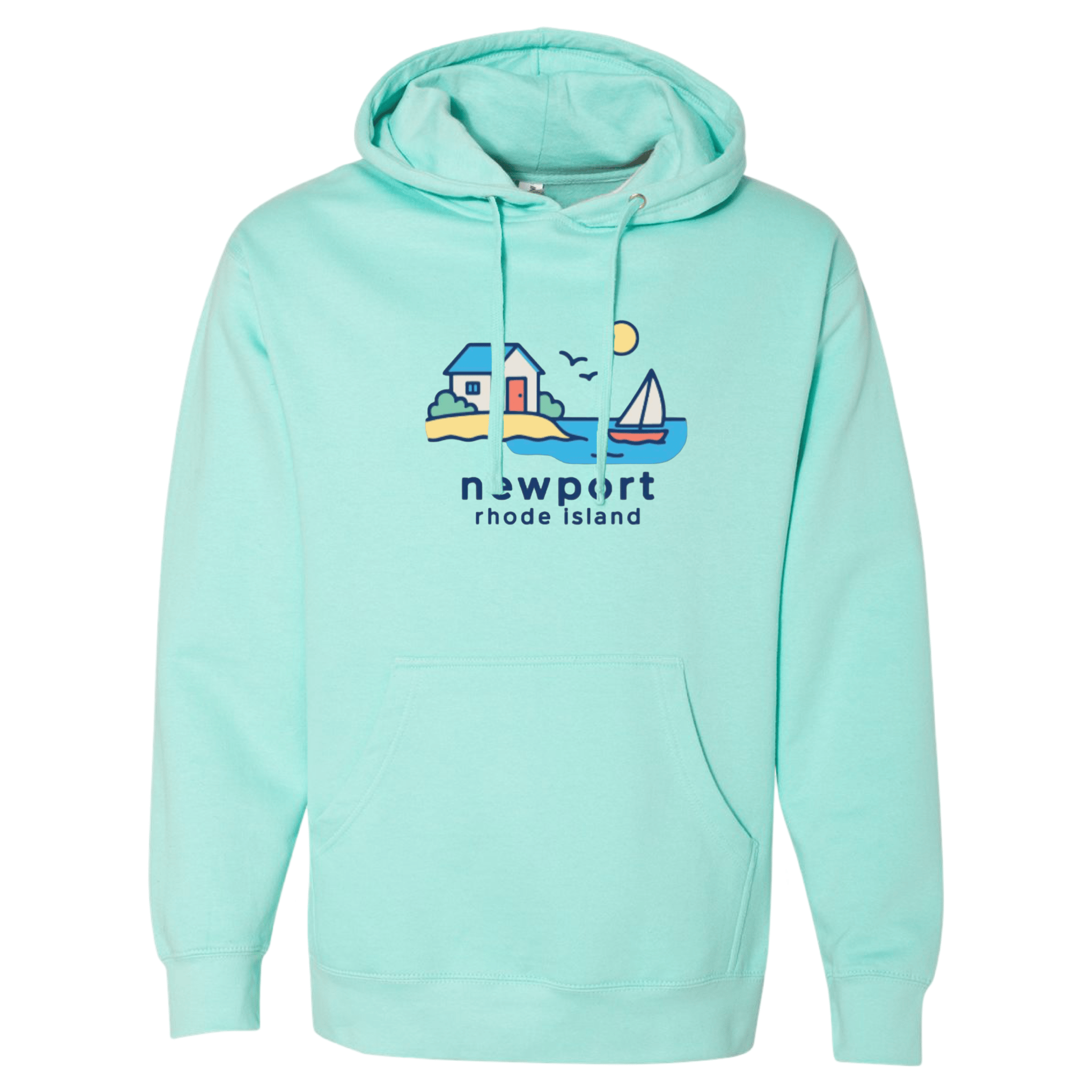 Cape Cod Clothing Company Newport Beach House Midweight Fleece Hoodie