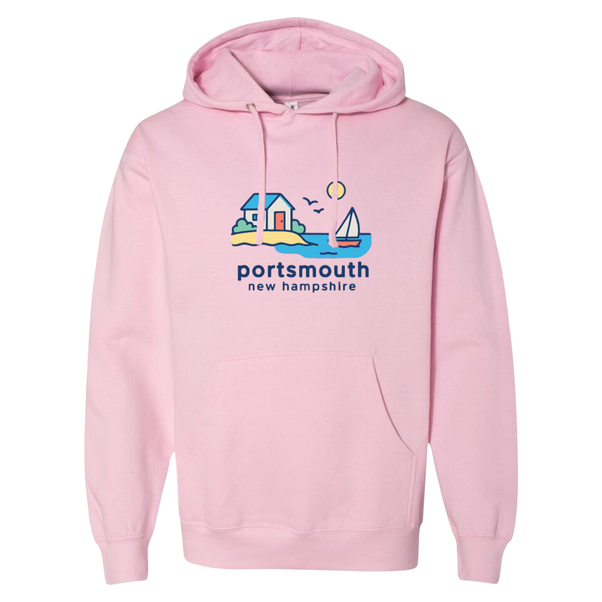 Portsmouth Beach House Midweight Fleece Hoodie